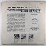 Wanda Jackson - Right or Wrong
