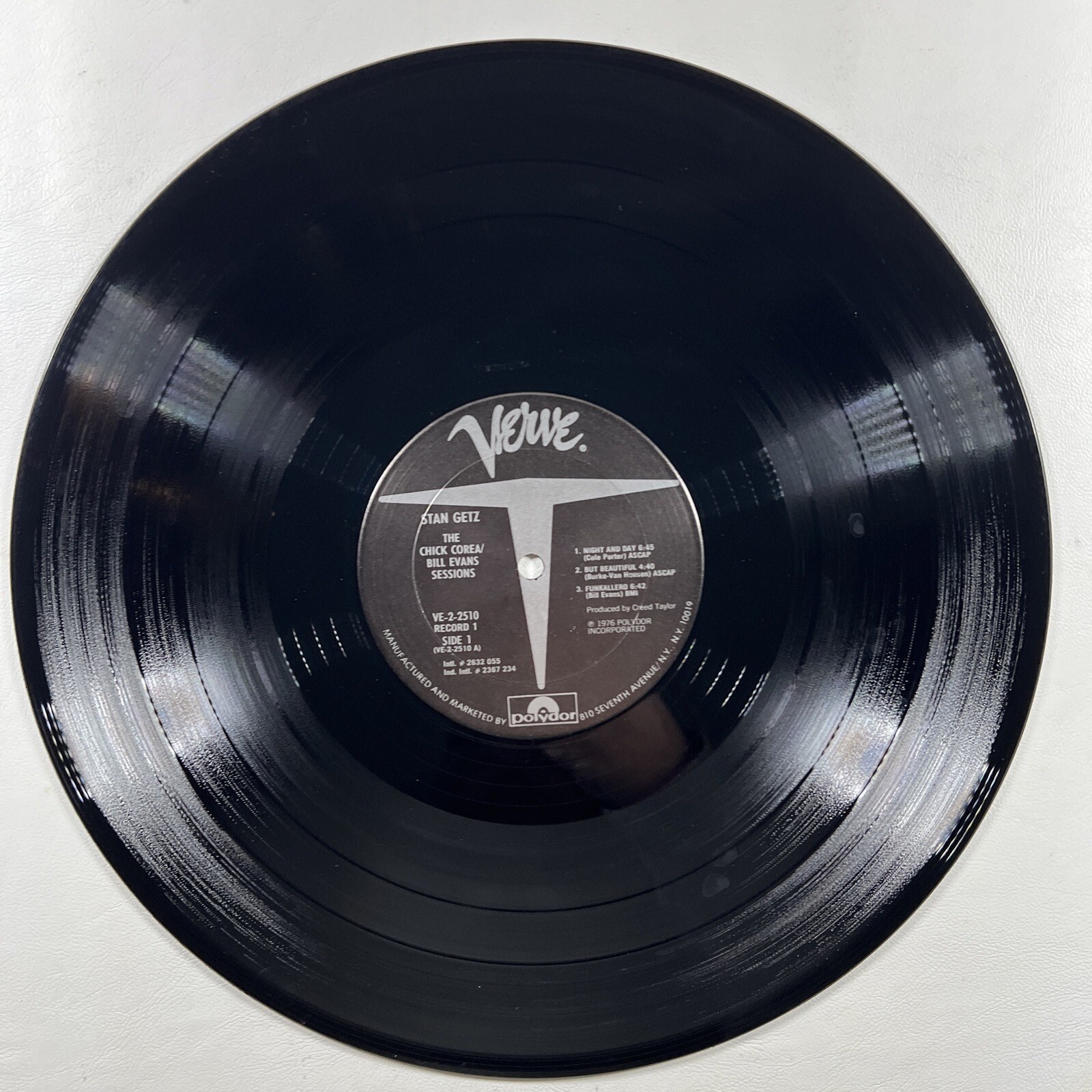 Stan Getz "The Chick Corea/Bill Evans Sessions" 2LP/Verve VE-2-2510 (VG+) 1976 - Image 6