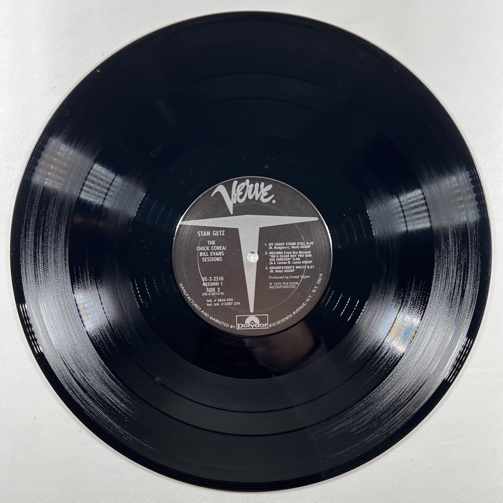 Stan Getz "The Chick Corea/Bill Evans Sessions" 2LP/Verve VE-2-2510 (VG+) 1976 - Image 7