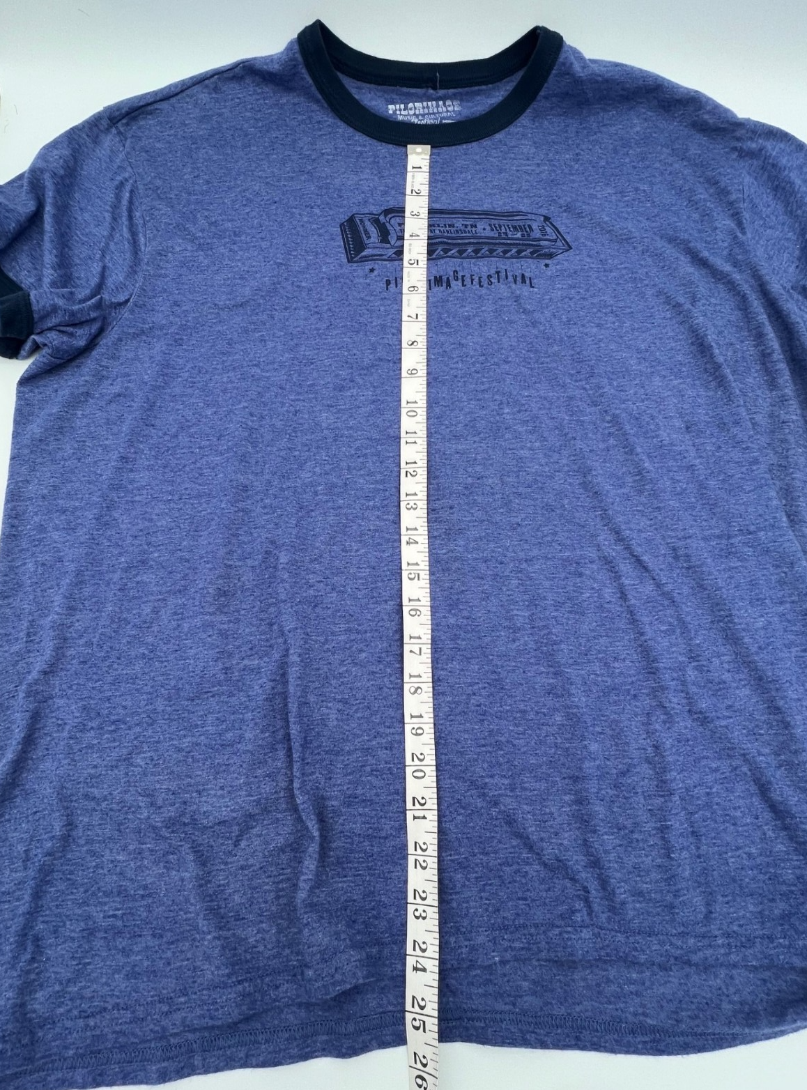 Pilgrimage Music & Culturl Festival 2016 Blue T-Shirt w/blue bands (XXL) - Image 5
