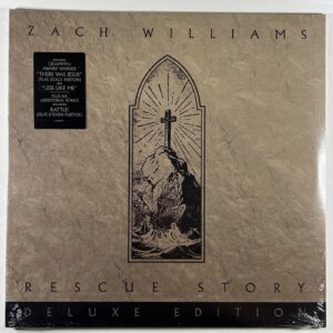 Zach Williams - Rescue Story 2LP Provident Deluxe Ed Sealed 2021 White Dolly