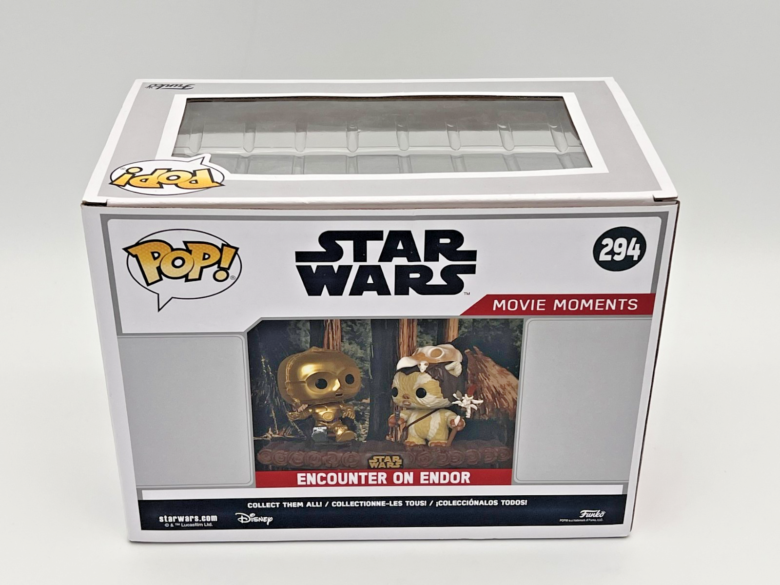 Funko Pop! Star Wars Encounter on Endor 294 Movie Moments C-3P0 Ewok Chief New - Image 4