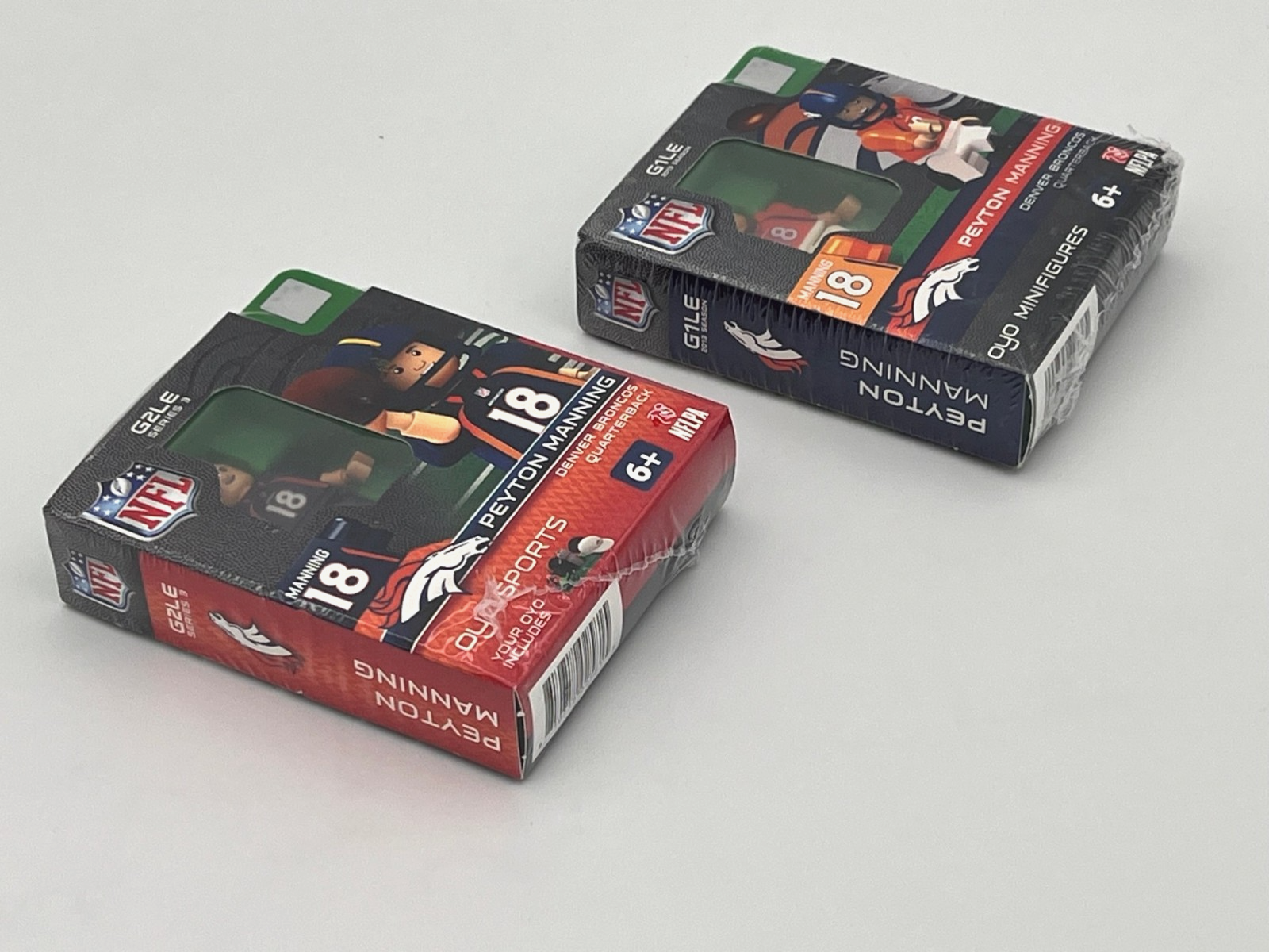 Peyton Manning NFL Denver Broncos G1LE/G2LE Series 1 & 2 Minifigures New Sealed - Image 3