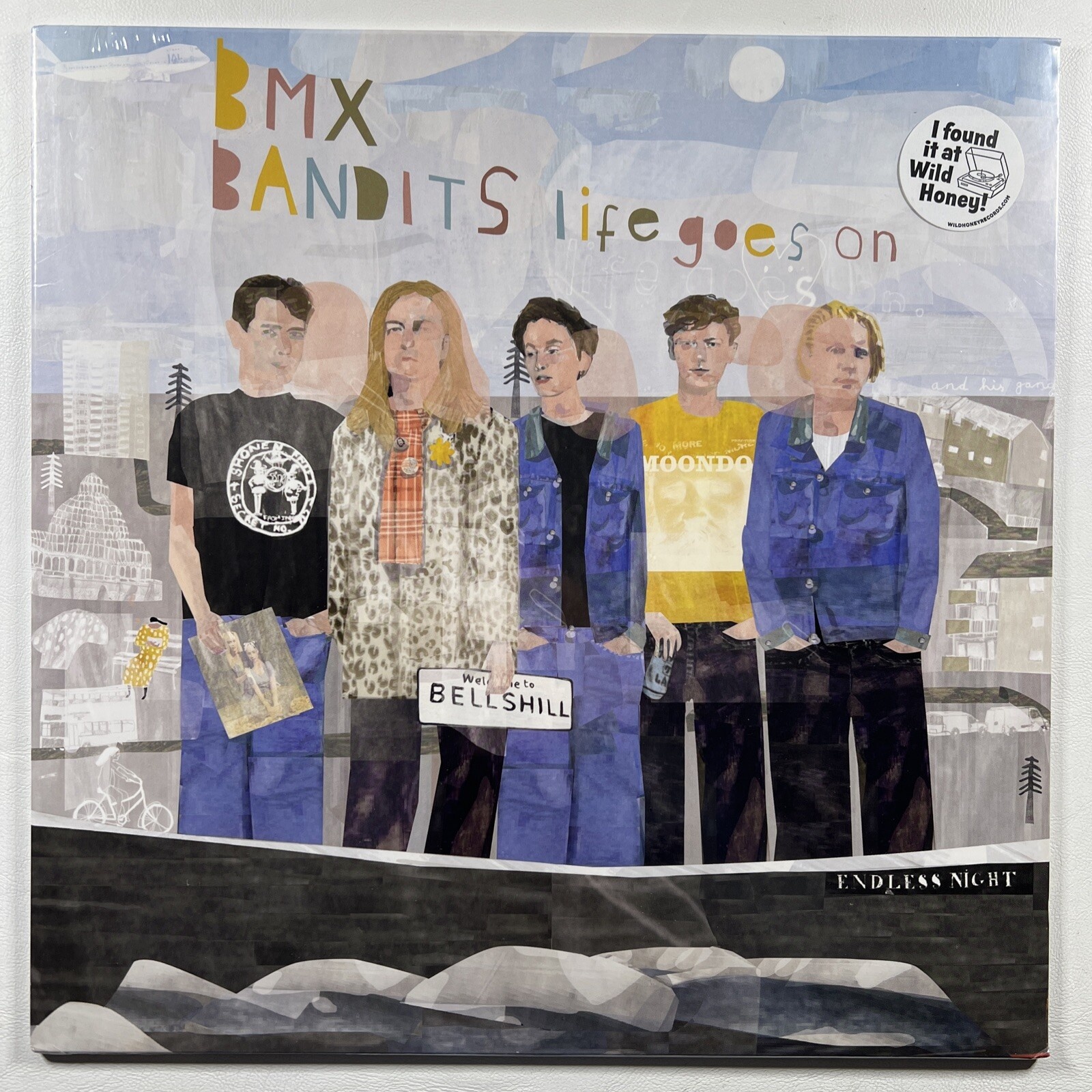 BMX Bandits “Life Goes On” LP/Past Night From (Sealed) 2022 Reissue UK