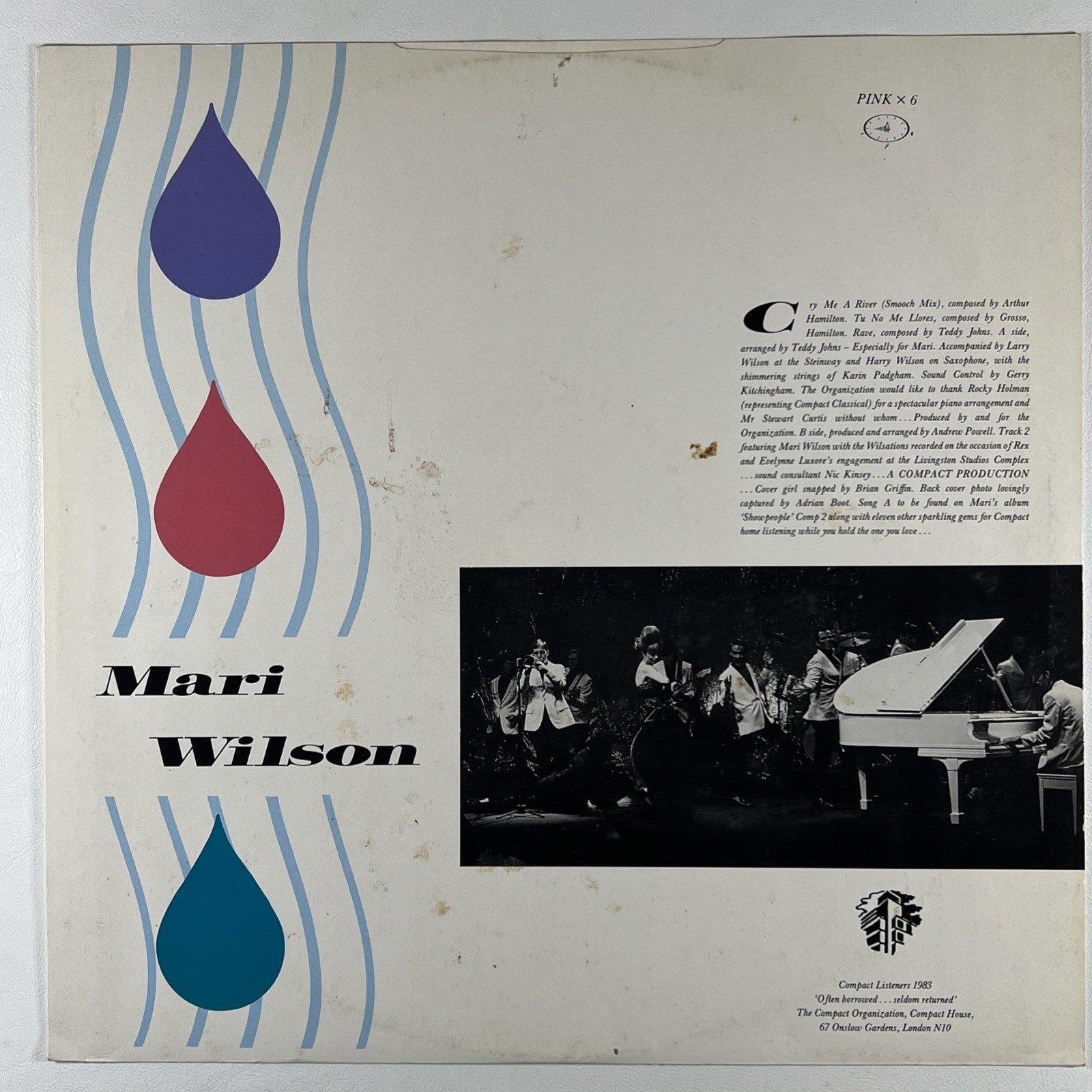 Mari Wilson - Four (4) Album Lot (NM) 12” Single 1982-83 UK - New Wave Rock - Image 11