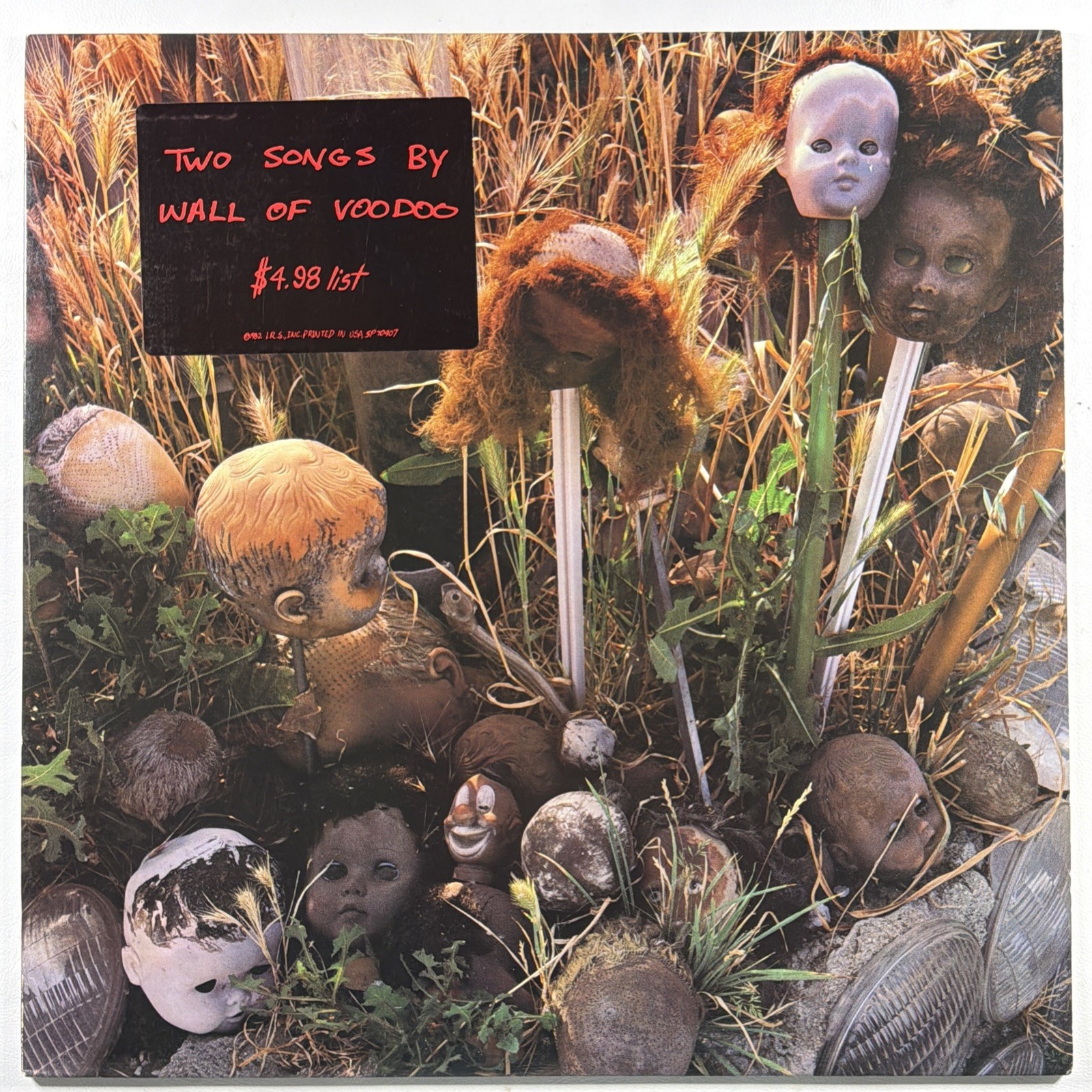 Wall Of Voodoo - Two Songs 12” EP IRS Records EX Promo 1982 Hype Mexican Radio