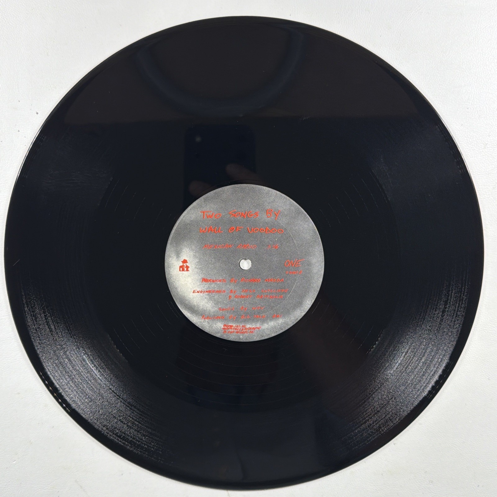 Wall Of Voodoo - Two Songs 12” EP IRS Records EX Promo 1982 Hype Mexican Radio - Image 5