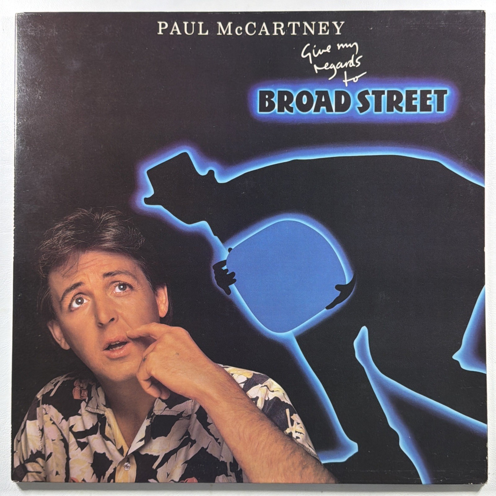 Paul McCartney - Give My Regards To Broad Street LP Columbia SC 39613 NM Gate
