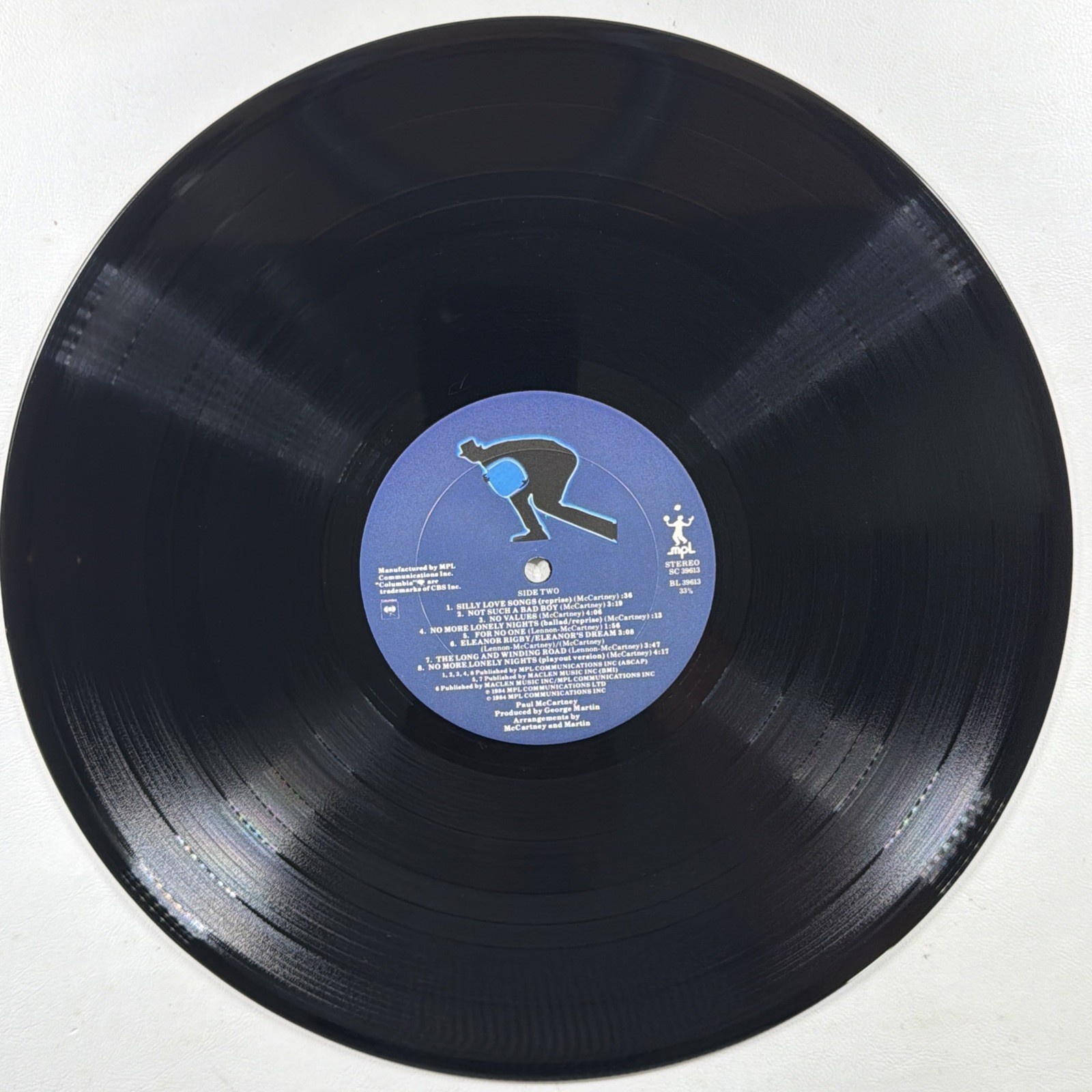 Paul McCartney - Give My Regards To Broad Street LP Columbia SC 39613 NM Gate - Image 7