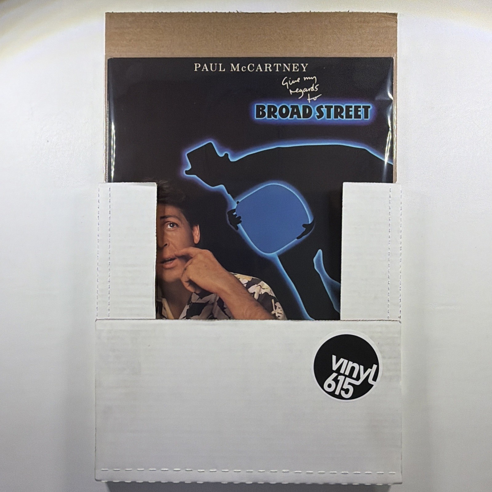 Paul McCartney - Give My Regards To Broad Street LP Columbia SC 39613 NM Gate - Image 8