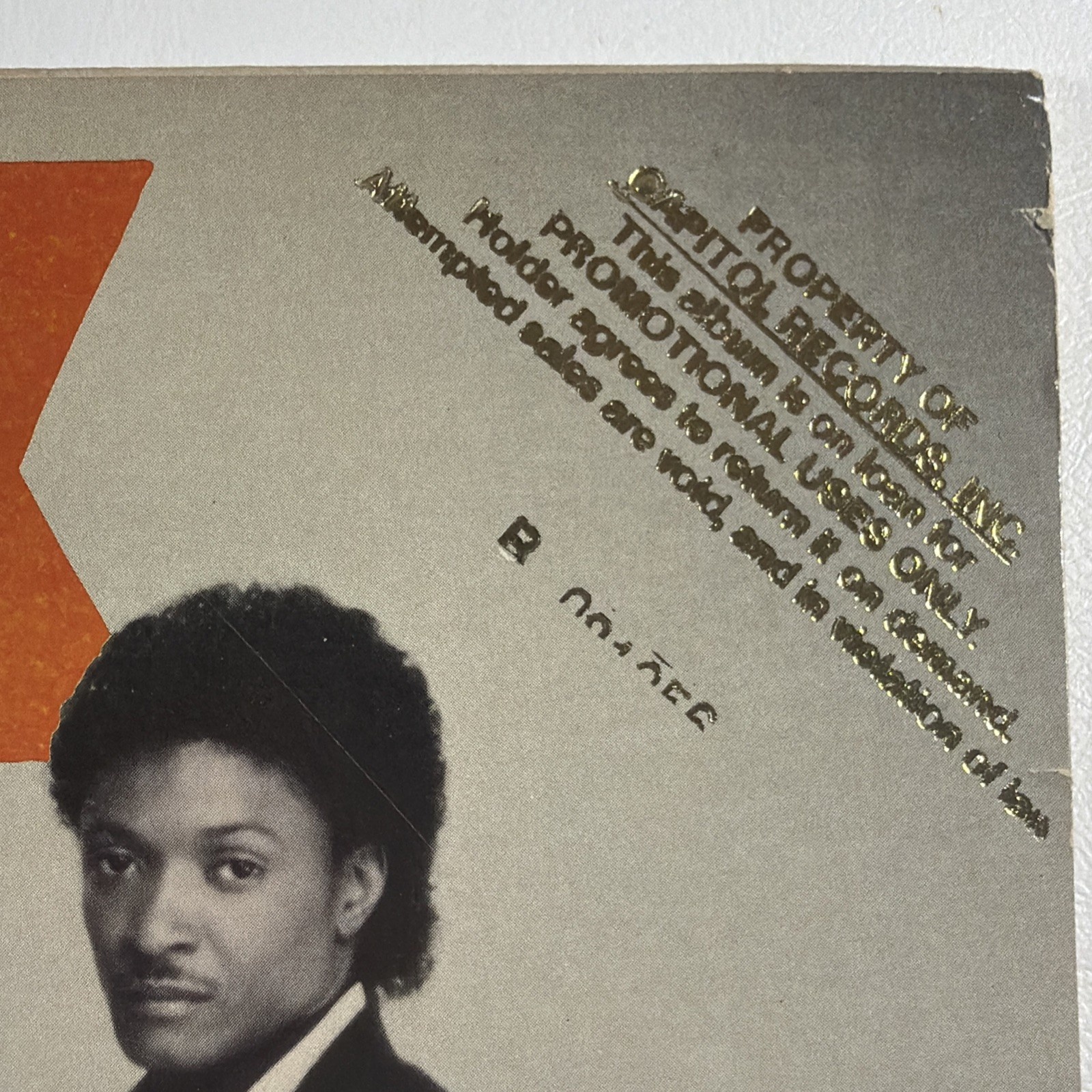 Kwick - Foreplay LP Capitol ST-12313 NM Promo 1983 Funk Soul - Image 2