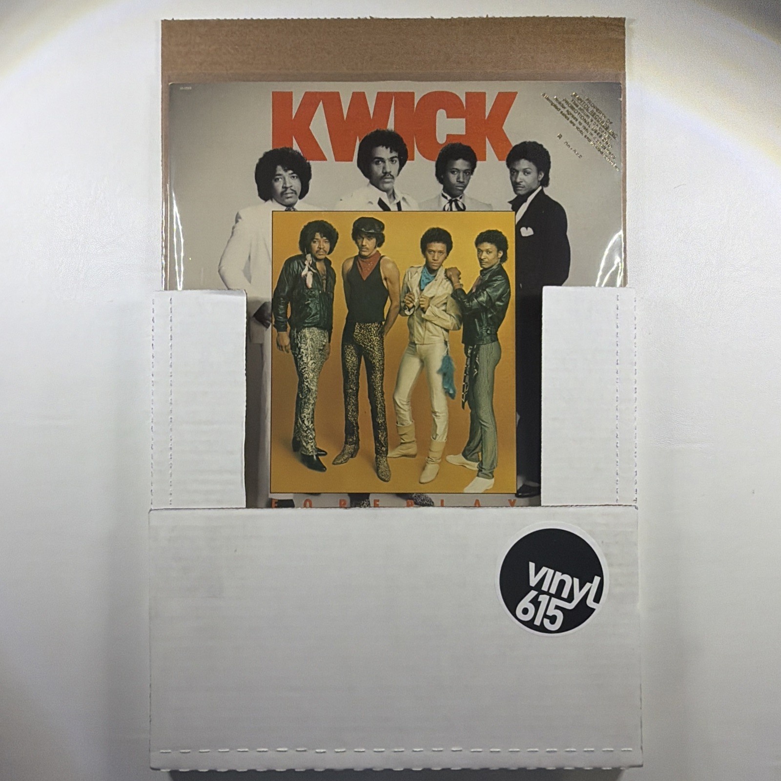 Kwick - Foreplay LP Capitol ST-12313 NM Promo 1983 Funk Soul - Image 7