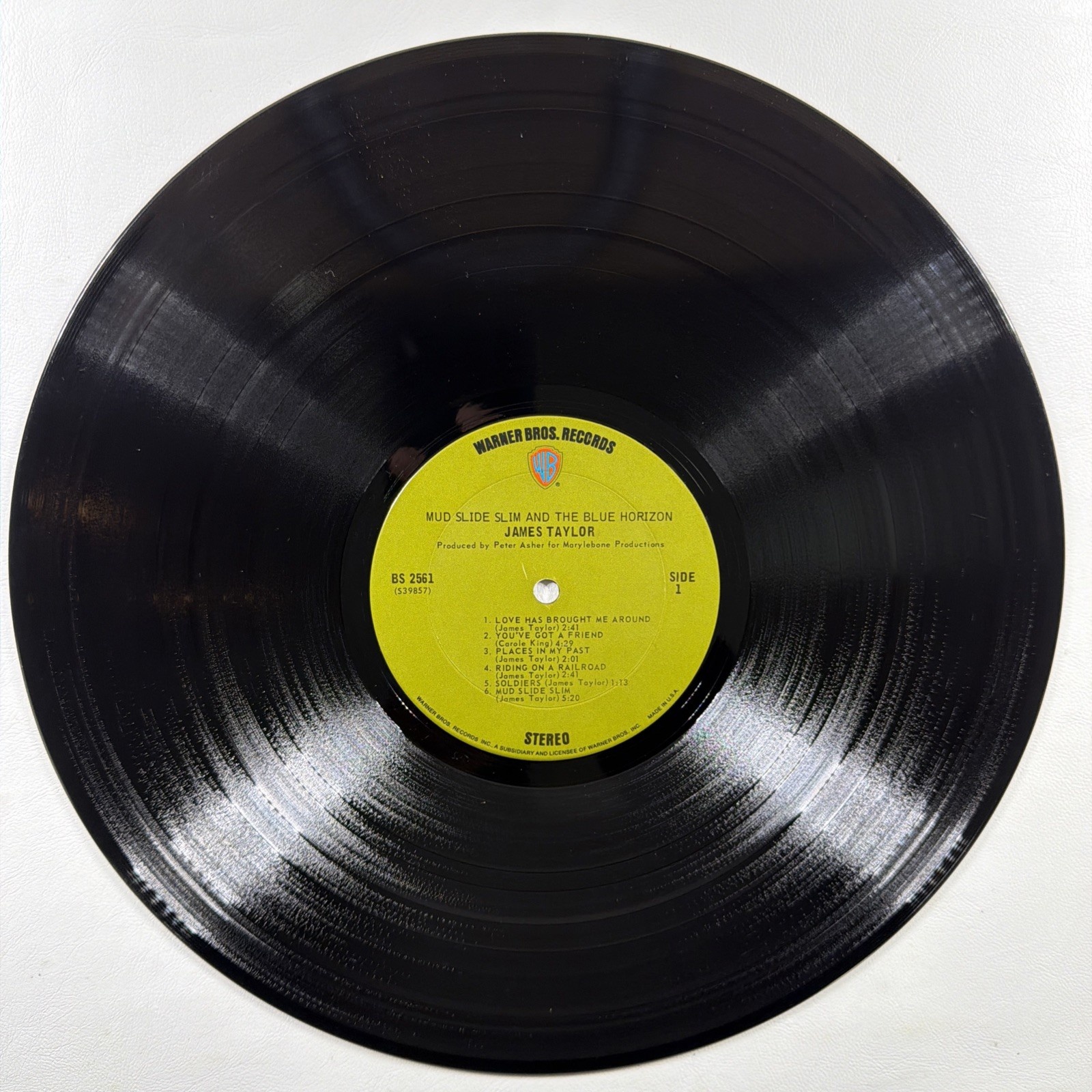 James Taylor - Mud Slide Slim LP Warner Bros. BS2561 EX 1971 You’ve Got A Friend - Image 7