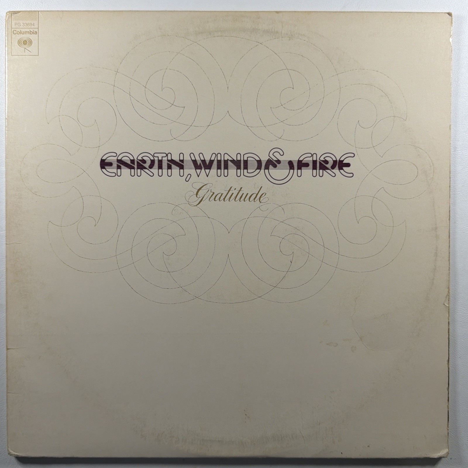 Earth Wind & Fire - Gratitude 2LP Columbia PG 33694 VG+ 1975 Promo Gatefold