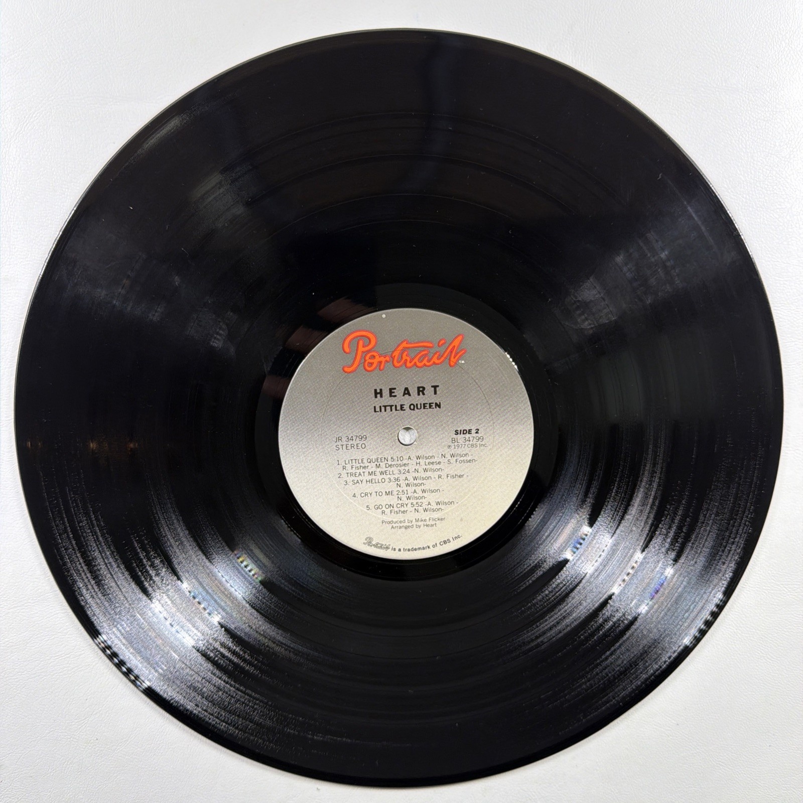Heart - Little Queen LP Portrait JR 34799 VG+ 1977 Barracuda - Image 4