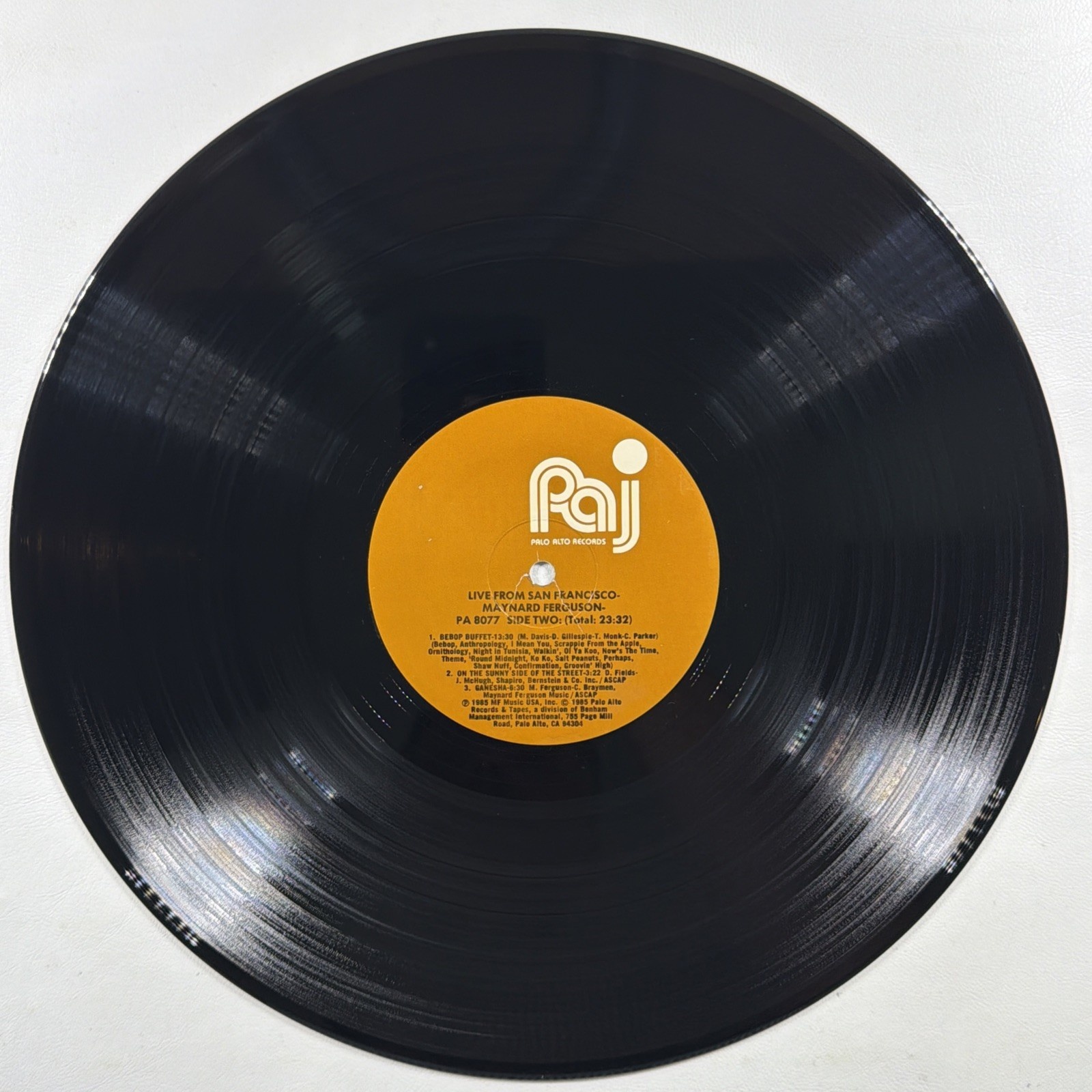 Maynard Ferguson - Live from San Francisco LP PAJ PA 8077 NM 1985 - Image 5