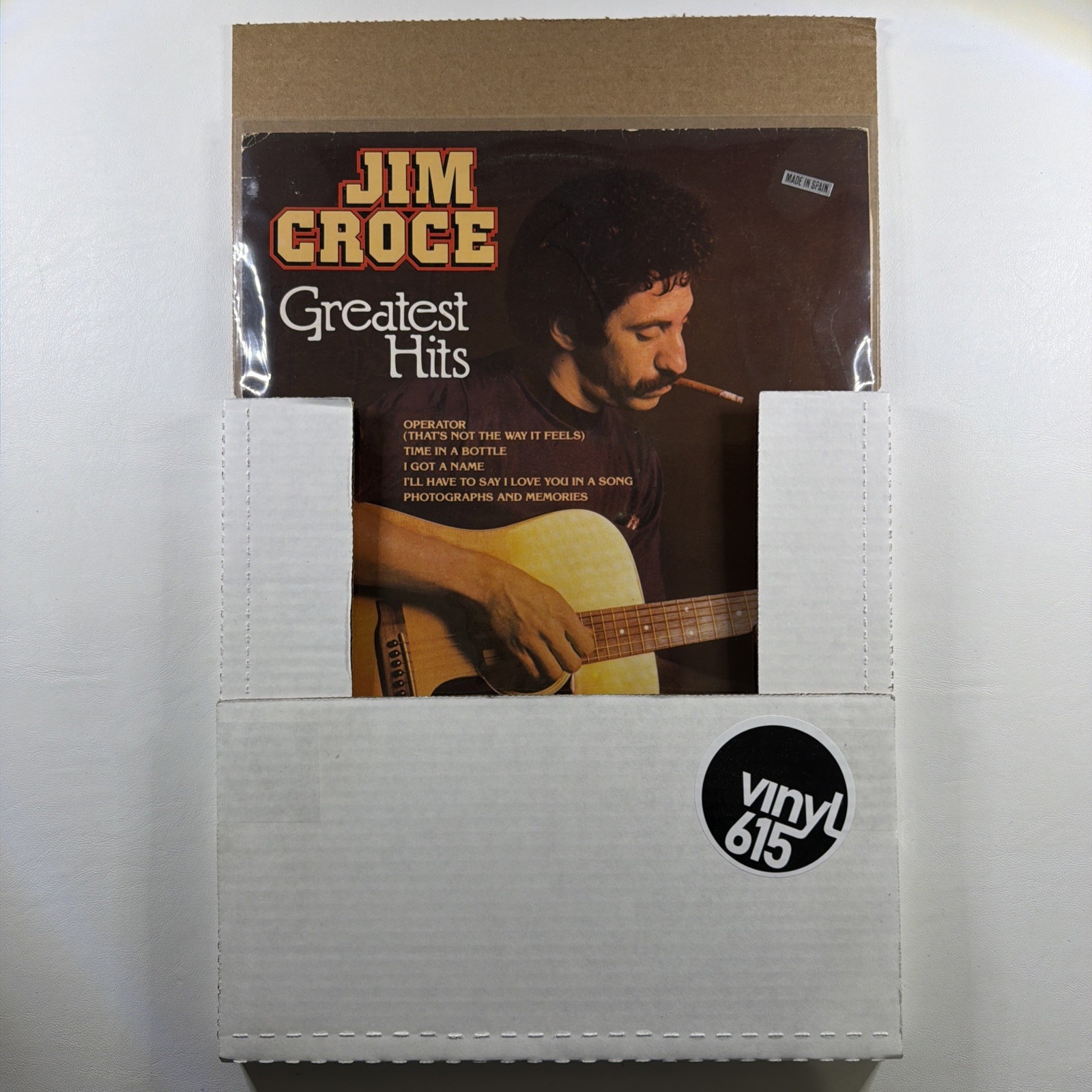 Jim Croce - Greatest Hits LP K-tel 18L0223 EX 1980 Spain Time In A Bottle - Image 6
