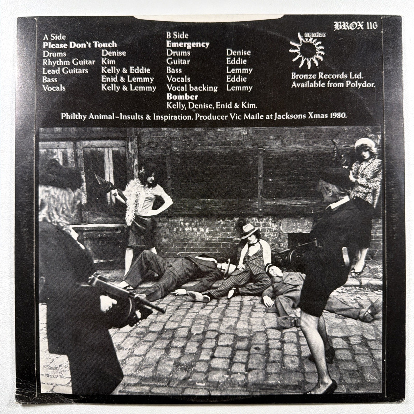 Motörhead/Girls School - St Valentines Day Massacre 10” Single Bronx NM 1981 UK - Image 2