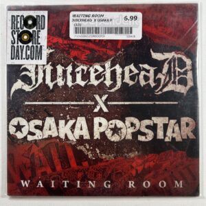 Juicehead/Osaka Pop Star “Waiting Room” 45 RPM/RSD (EX) 900 black etched 2012