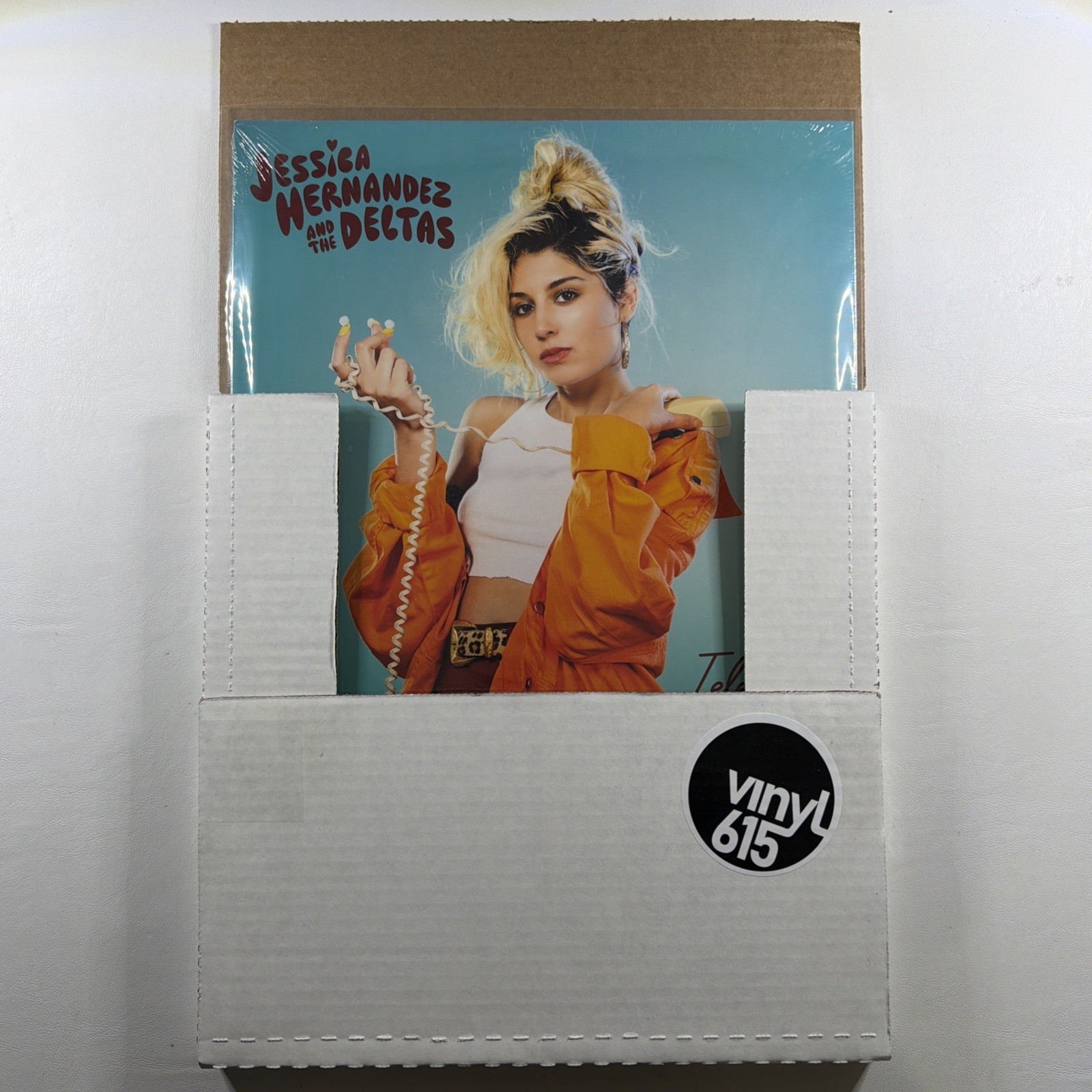 Jessica Hernandez & The Deltas - Telephone LP Instant Records Sealed 2017 Rock - Image 3