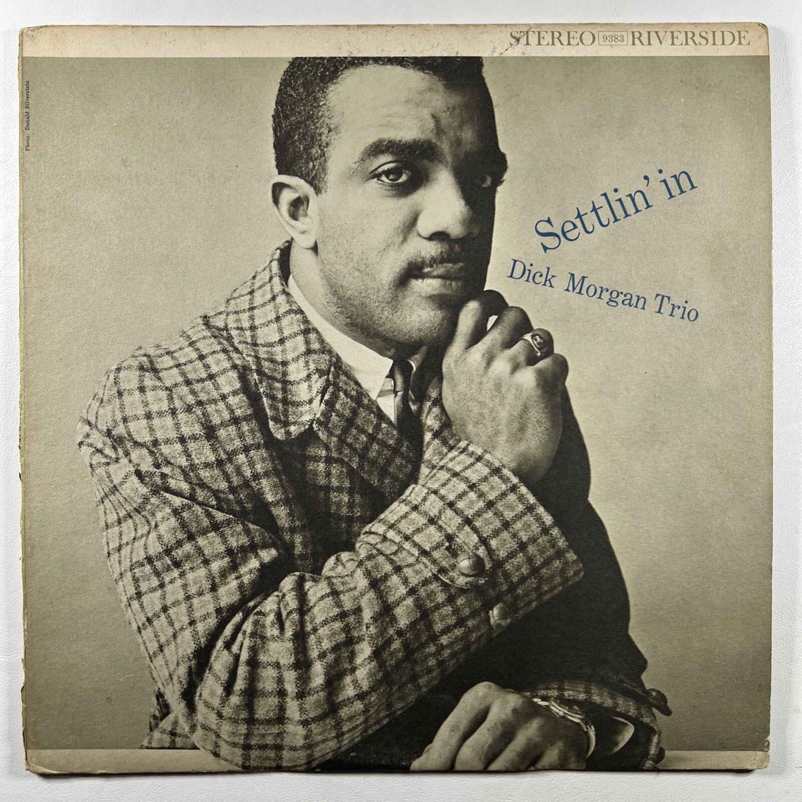 Dick Morgan Trio “Settlin’ In’” LP/Riverside RLP 383 (VG+) Stereo 1961
