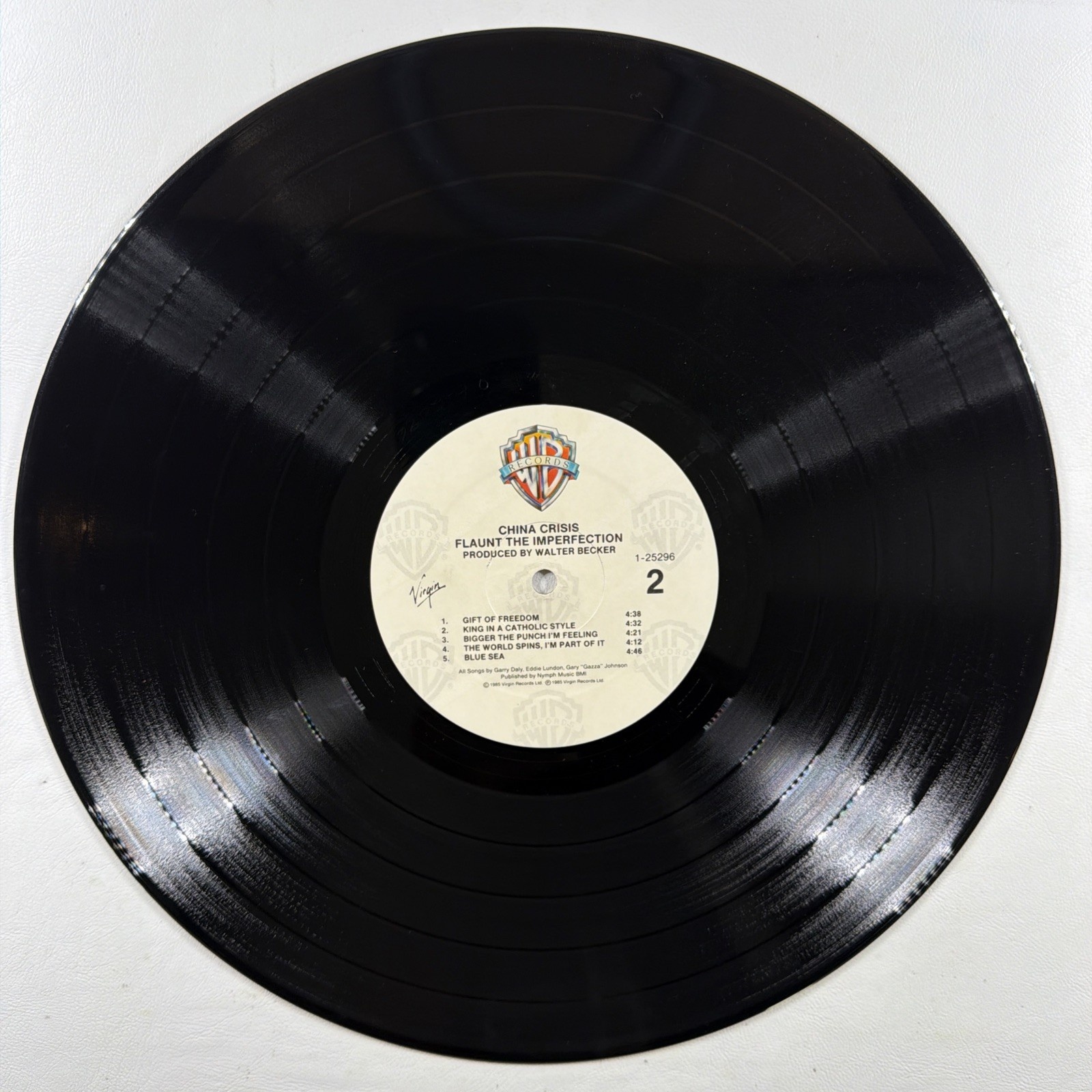 China Crisis - Flaunt the Imperfection LP Warner Bros. 1-25296 EX 1985 - Image 4