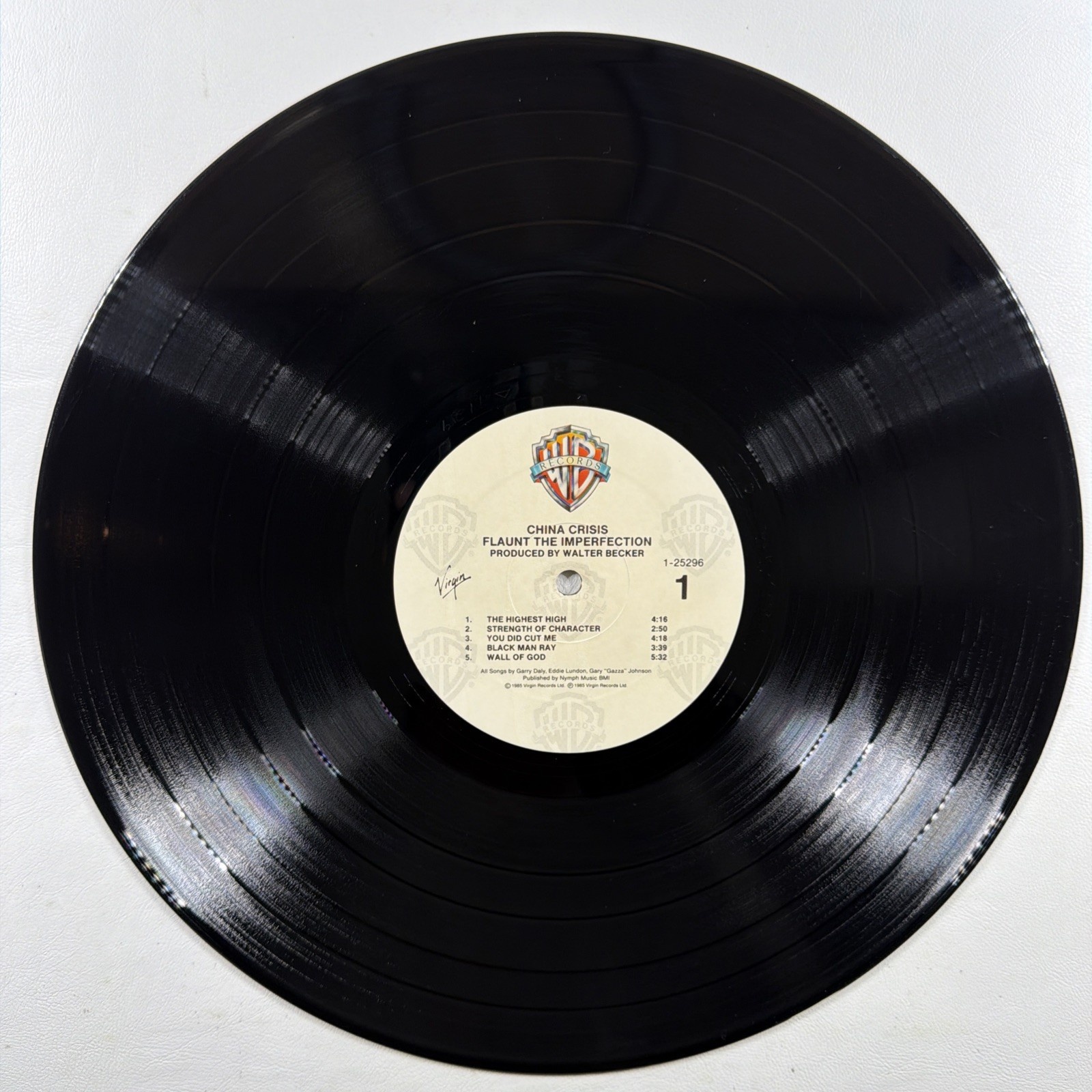 China Crisis - Flaunt the Imperfection LP Warner Bros. 1-25296 EX 1985 - Image 5
