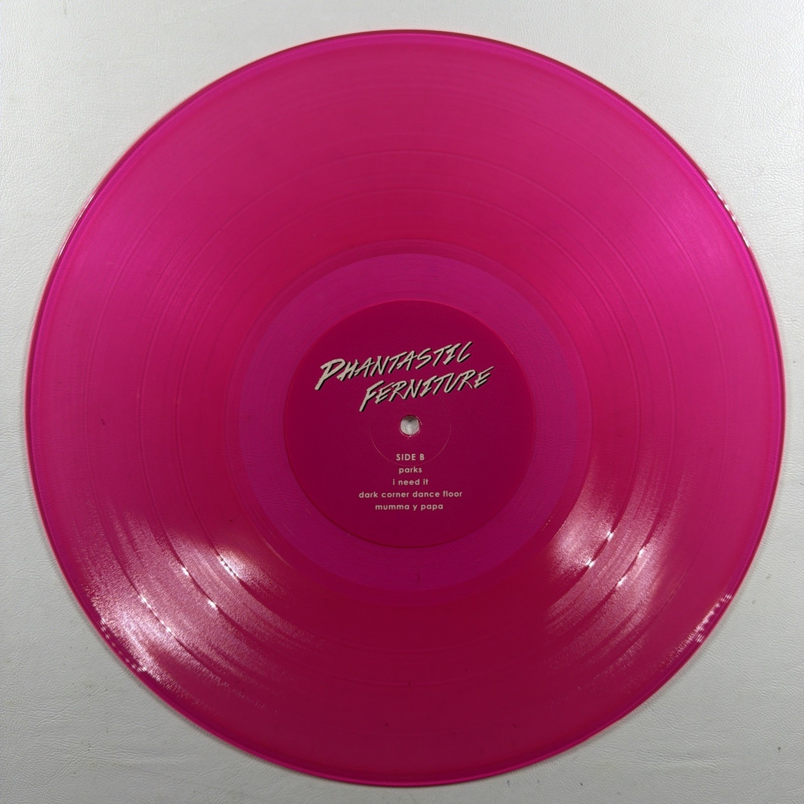 Phantastic Ferniture LP Transgressive TRANS335X NM 2018 Pink UK Indy Rock - Image 5