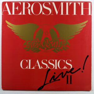 Aerosmith - Classics Live! II LP Columbia FC 40855 NM Promo 1987 1987