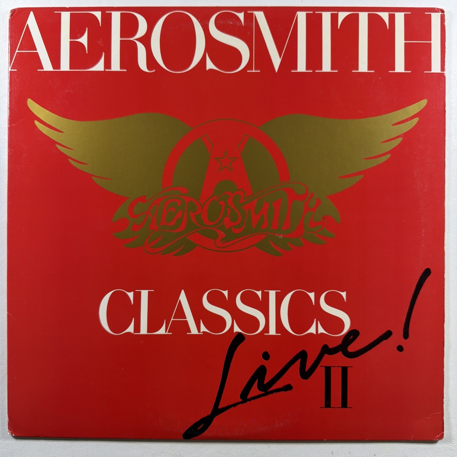 Aerosmith - Classics Live! II LP Columbia FC 40855 NM Promo 1987 1987