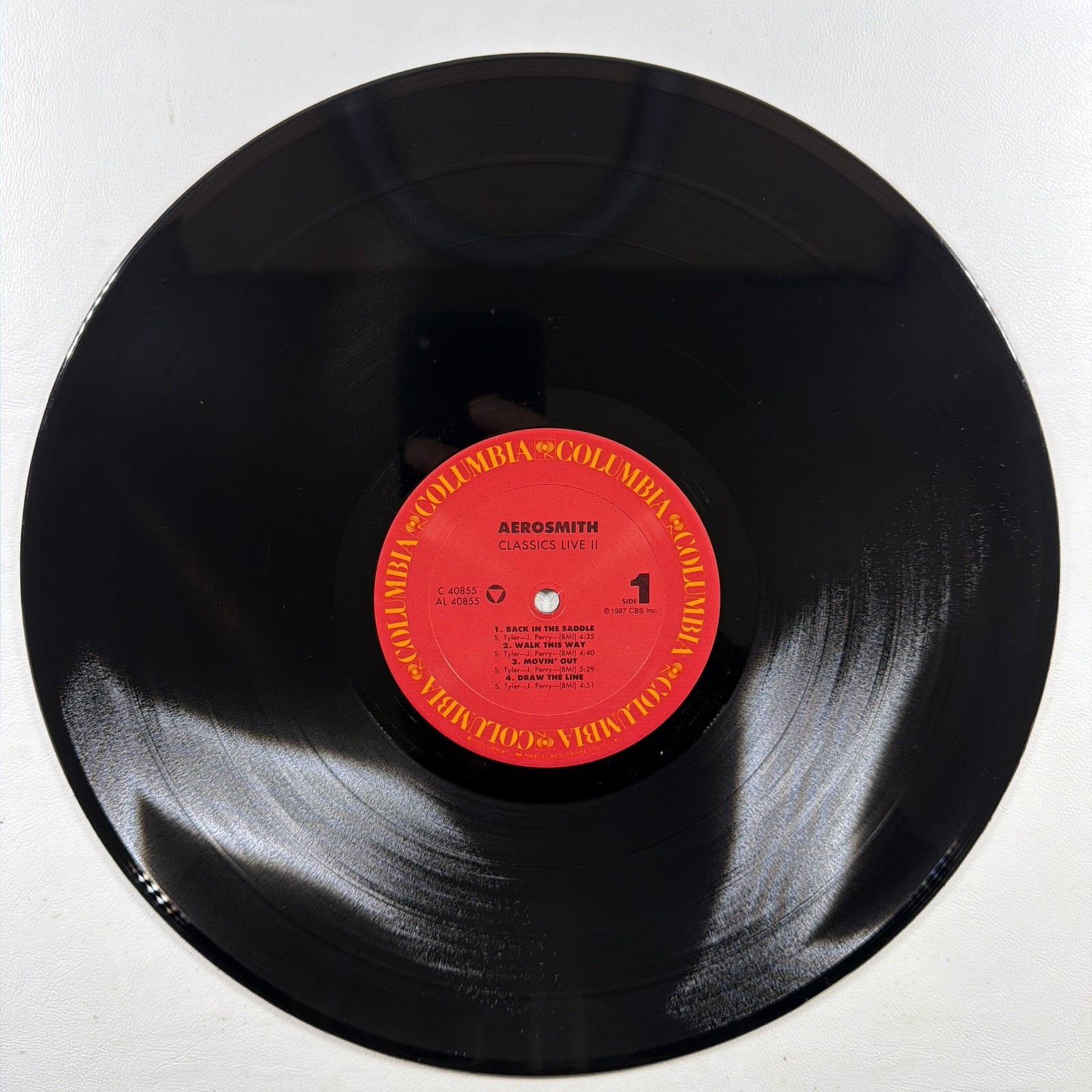 Aerosmith - Classics Live! II LP Columbia FC 40855 NM Promo 1987 1987 - Image 5