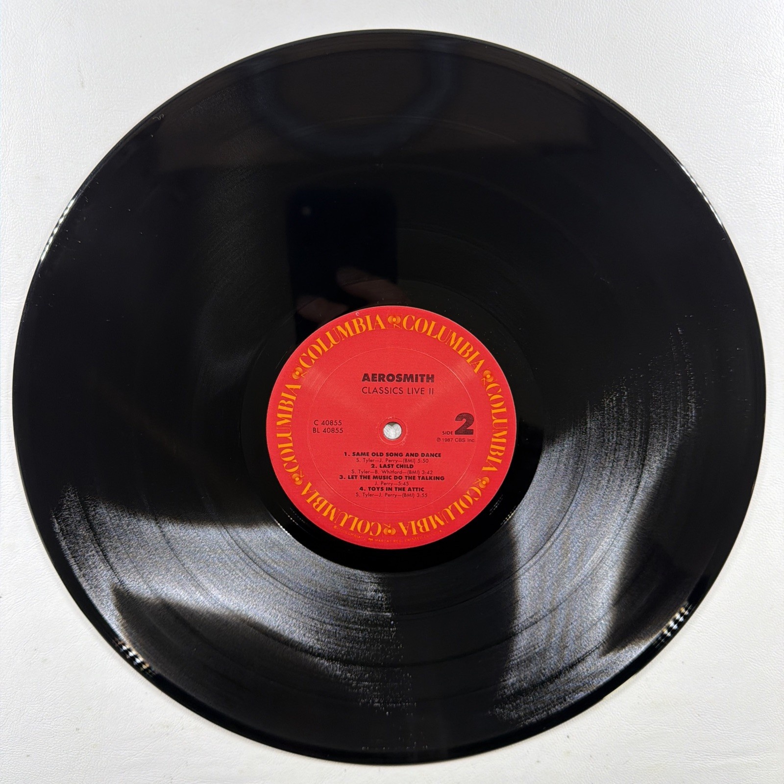 Aerosmith - Classics Live! II LP Columbia FC 40855 NM Promo 1987 1987 - Image 6