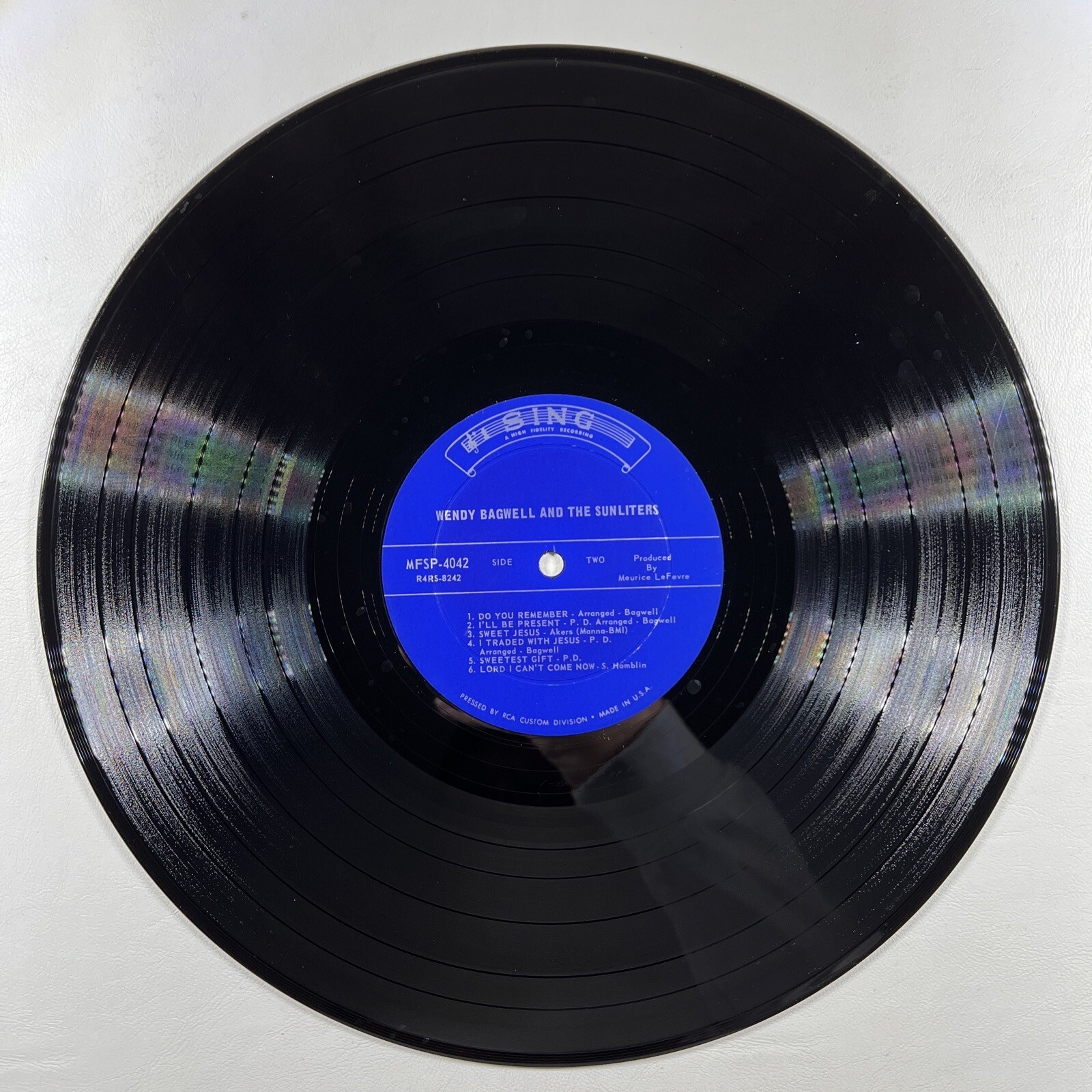 Wendy Bagwell and the Sunlighters “Self-Titled” LP/Sing MFLP 4042 (VG+) Shrink - Image 4