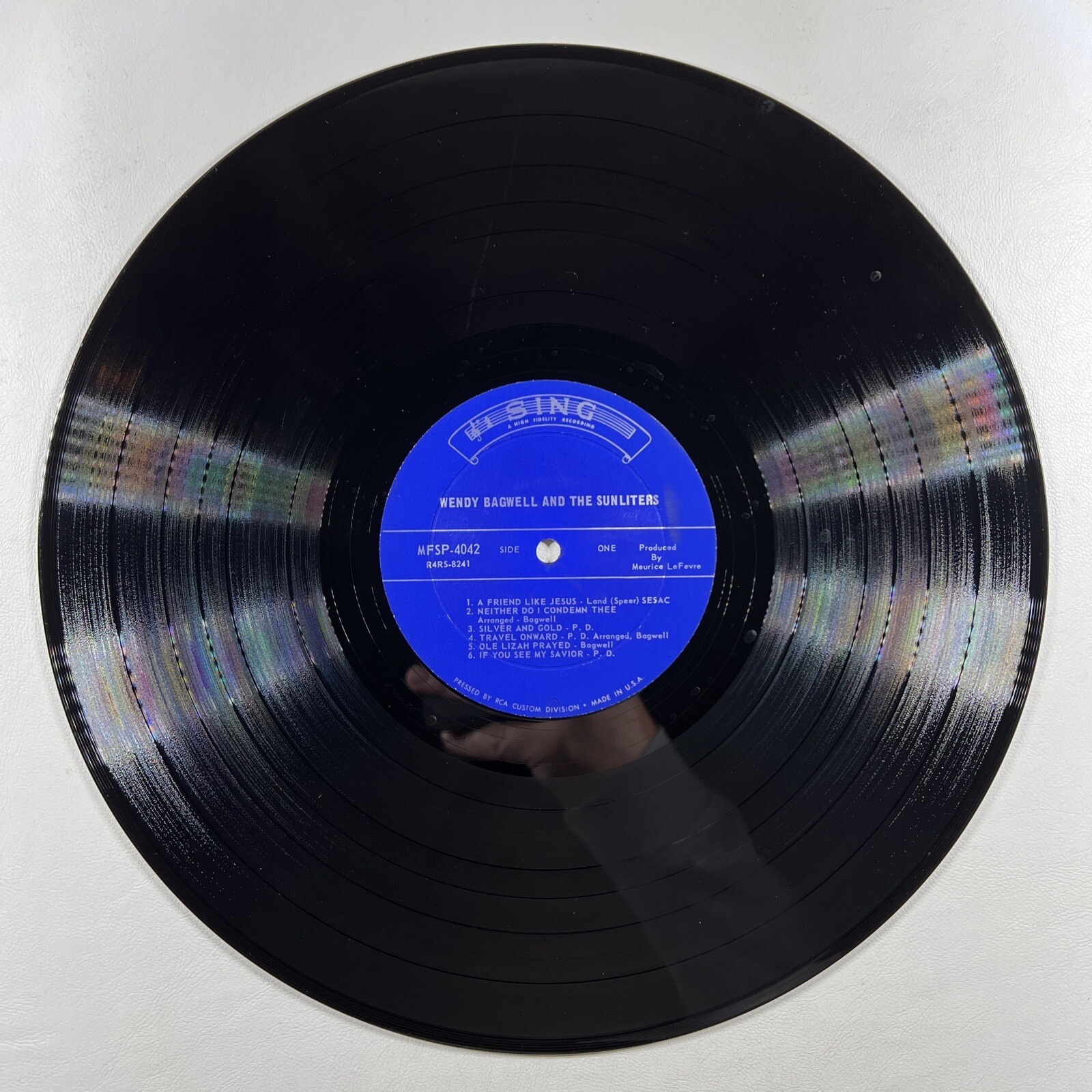 Wendy Bagwell and the Sunlighters “Self-Titled” LP/Sing MFLP 4042 (VG+) Shrink - Image 5