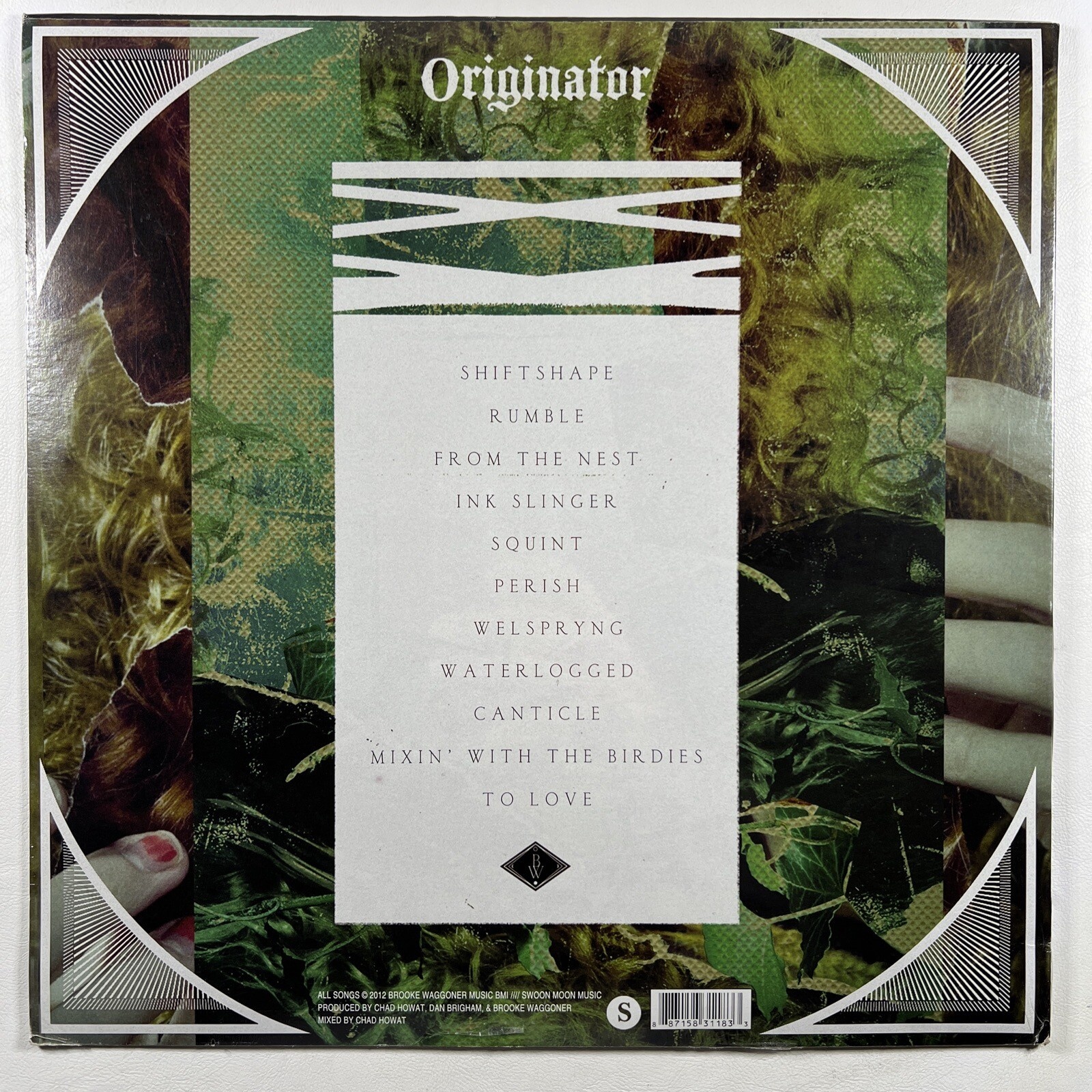 Brooke Waggoner “Originator” LP/Swoon Moon (Sealed) 2013 - Image 2