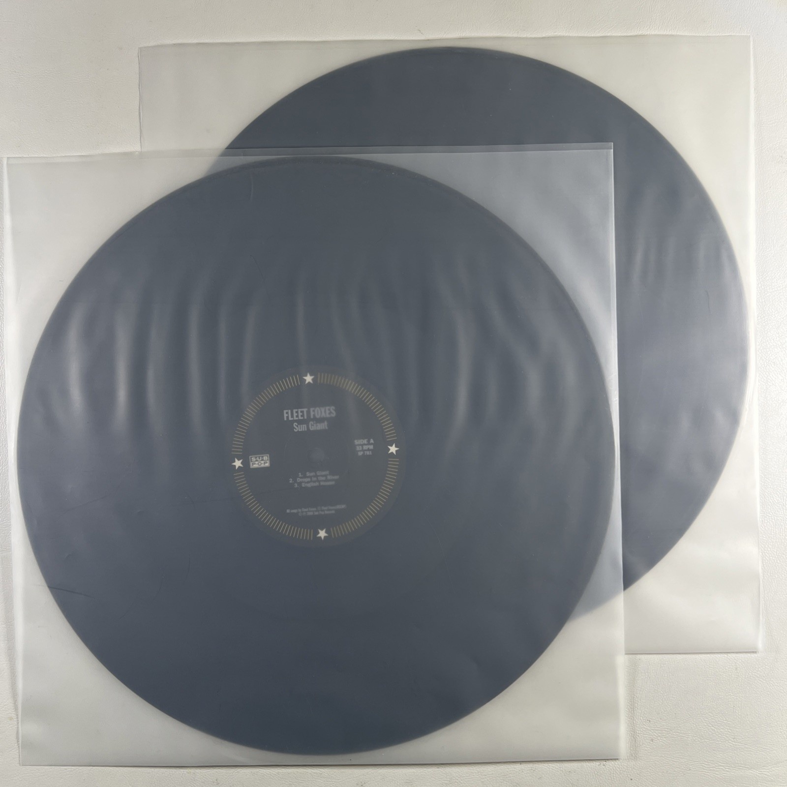 Fleet Foxes “Fleet Foxes” LP /12" EP Sub Pop 2008 (EX) Gate Inserts Folk Rock - Image 6