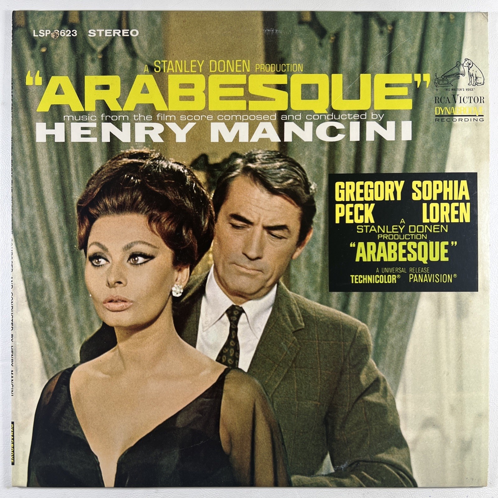 Henry Mancini “Arabesque” LP/RCA VICTOR LSP-3623 (NM) 1966