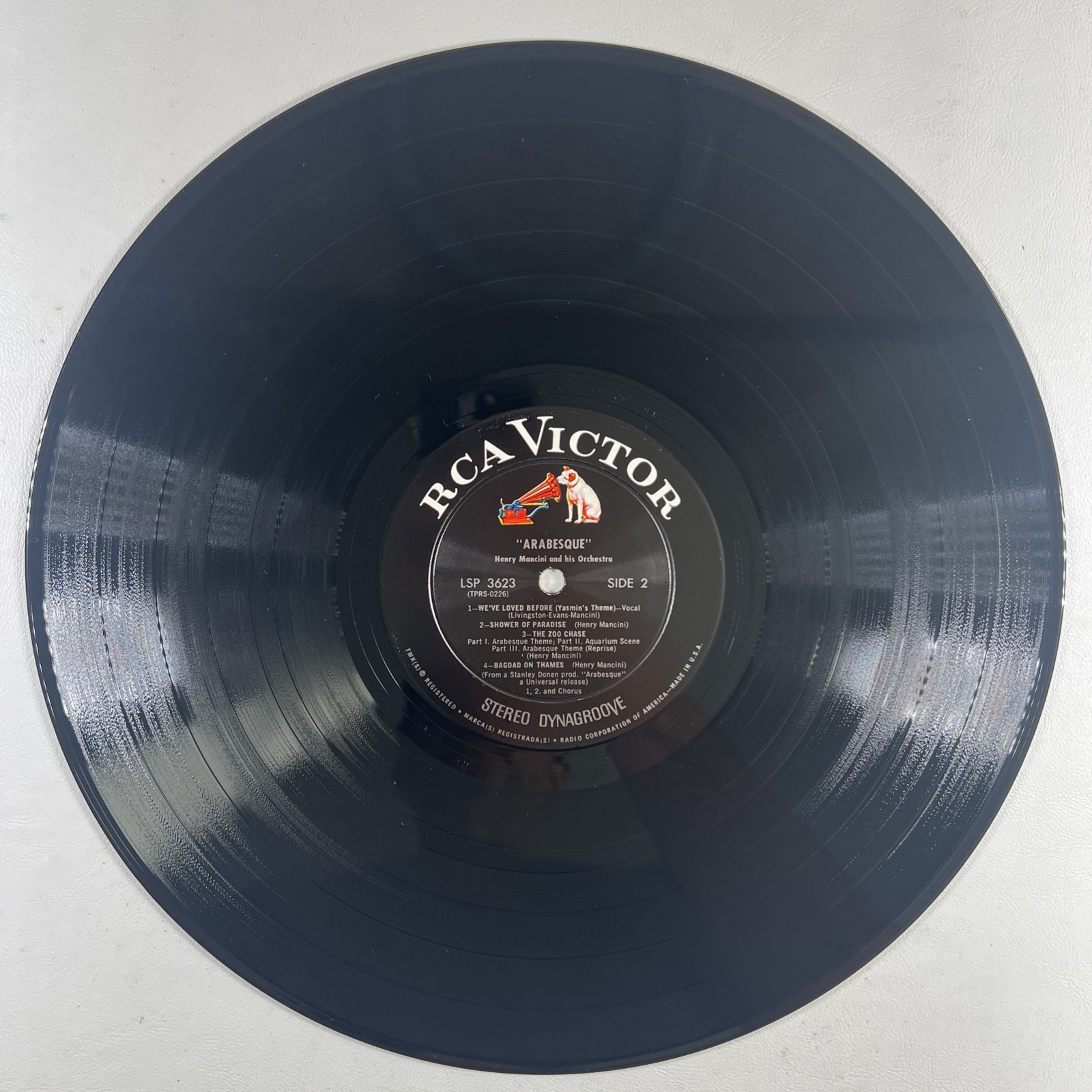 Henry Mancini “Arabesque” LP/RCA VICTOR LSP-3623 (NM) 1966 - Image 4