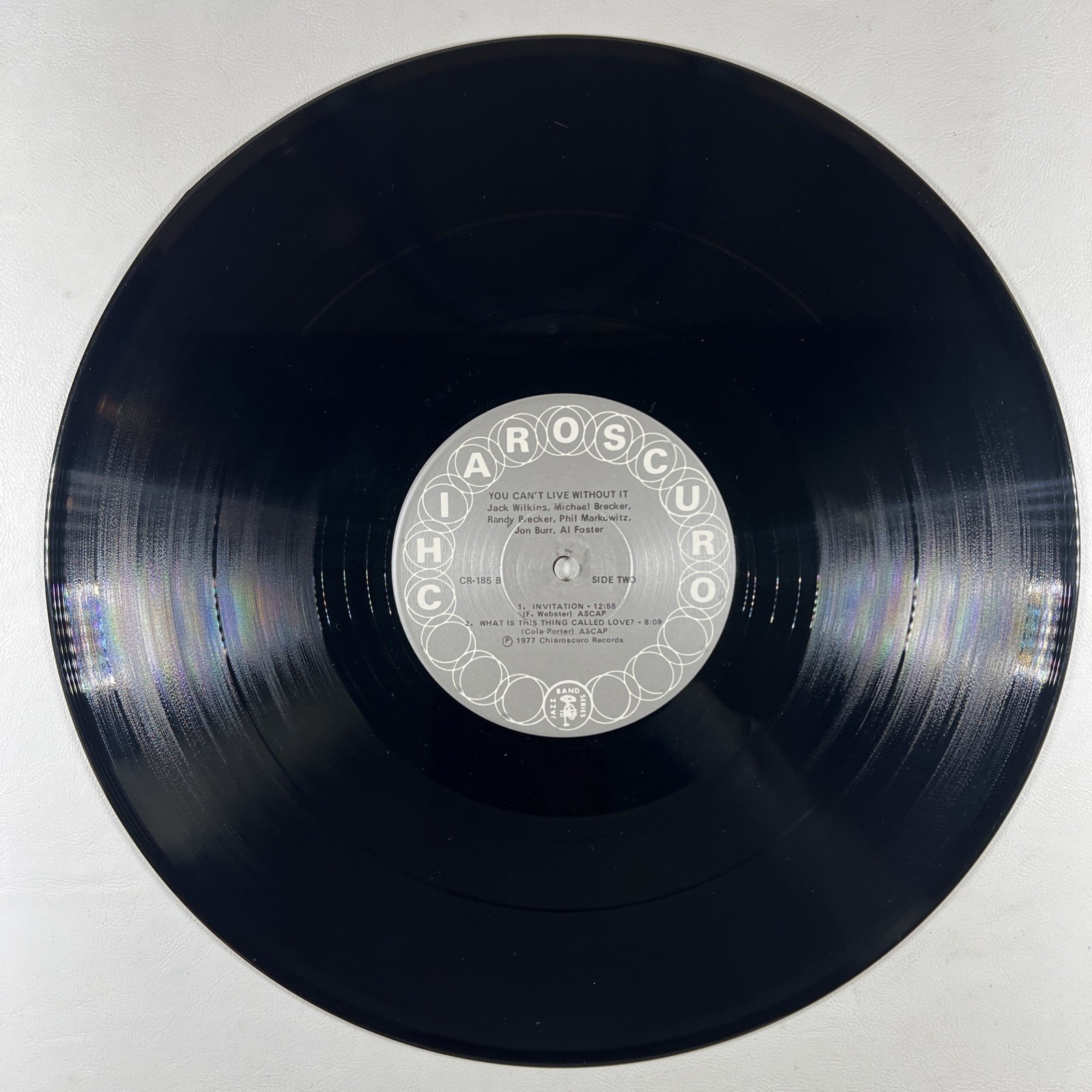 Jack Wilkins “You Can't Live Without It” LP/Chiaroscuro Records CR-185 (EX) 1977 - Image 4
