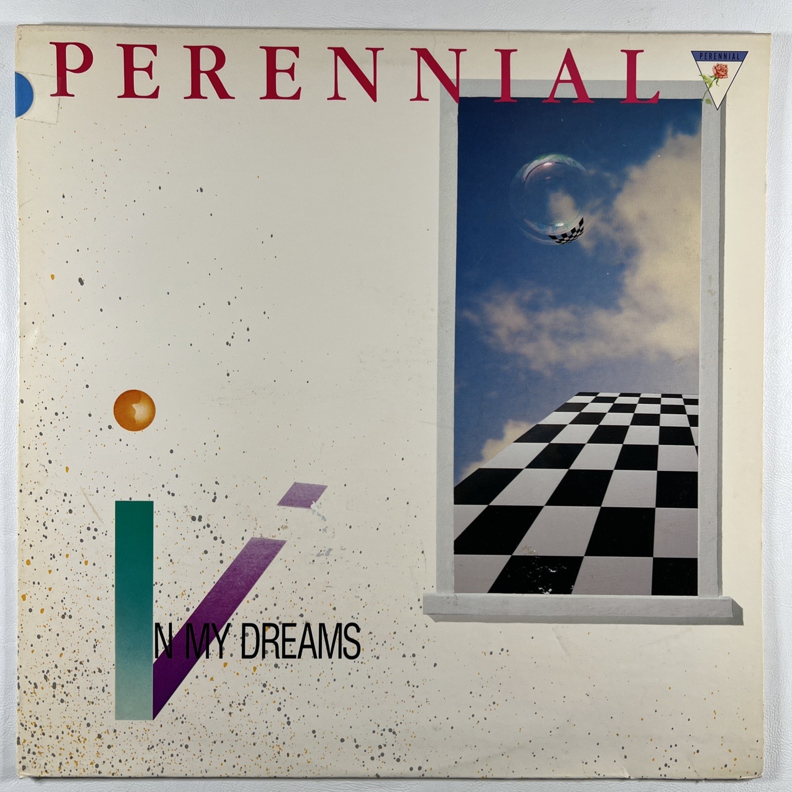 Perennial “In My Dreams” LP/Jet City Records (NM) Insert 1986 Hard Rock