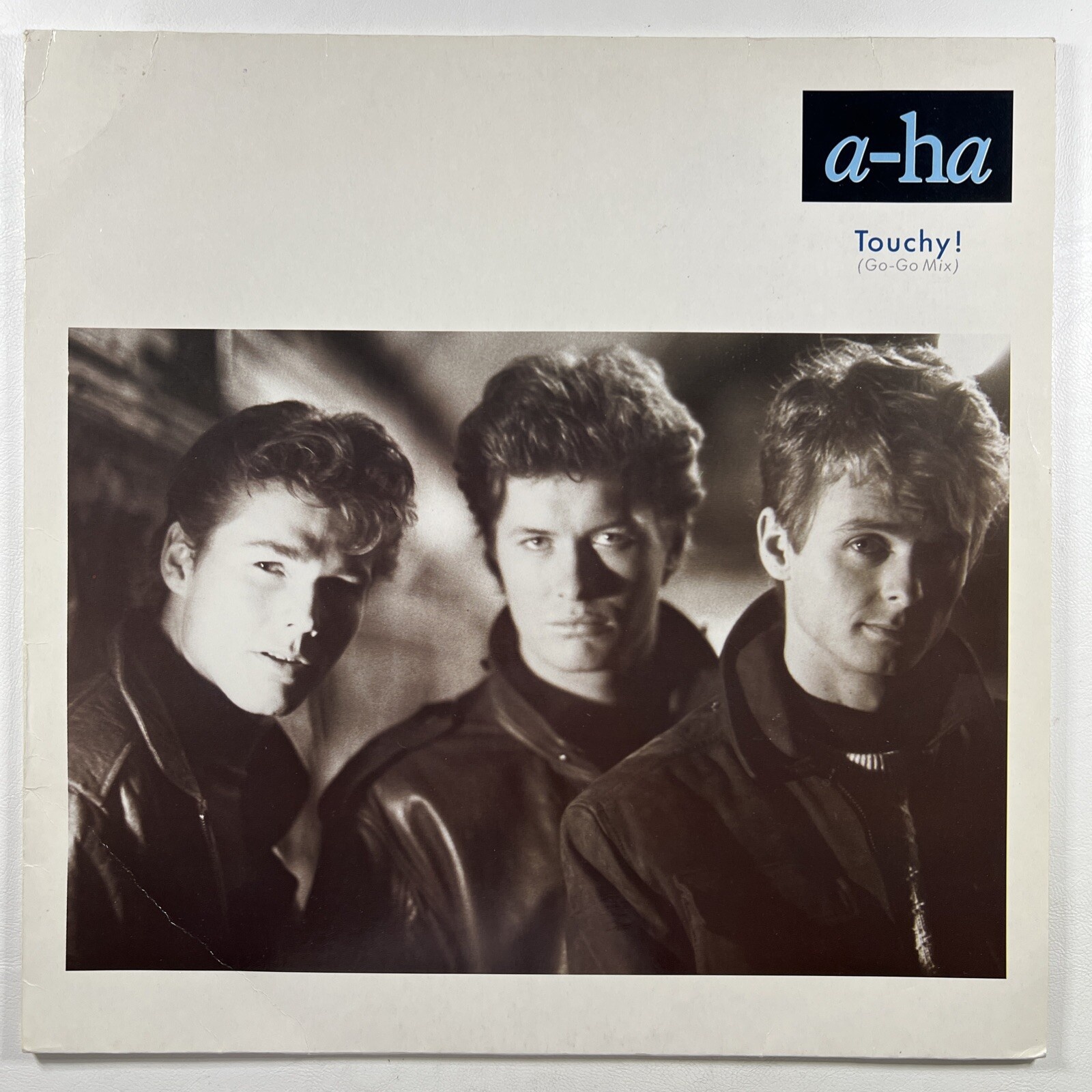 a-ha “Touchy! (Go-Go Mix) / Hurry Home LP/Warner Bros.1988 UK 12" Single (VG+)