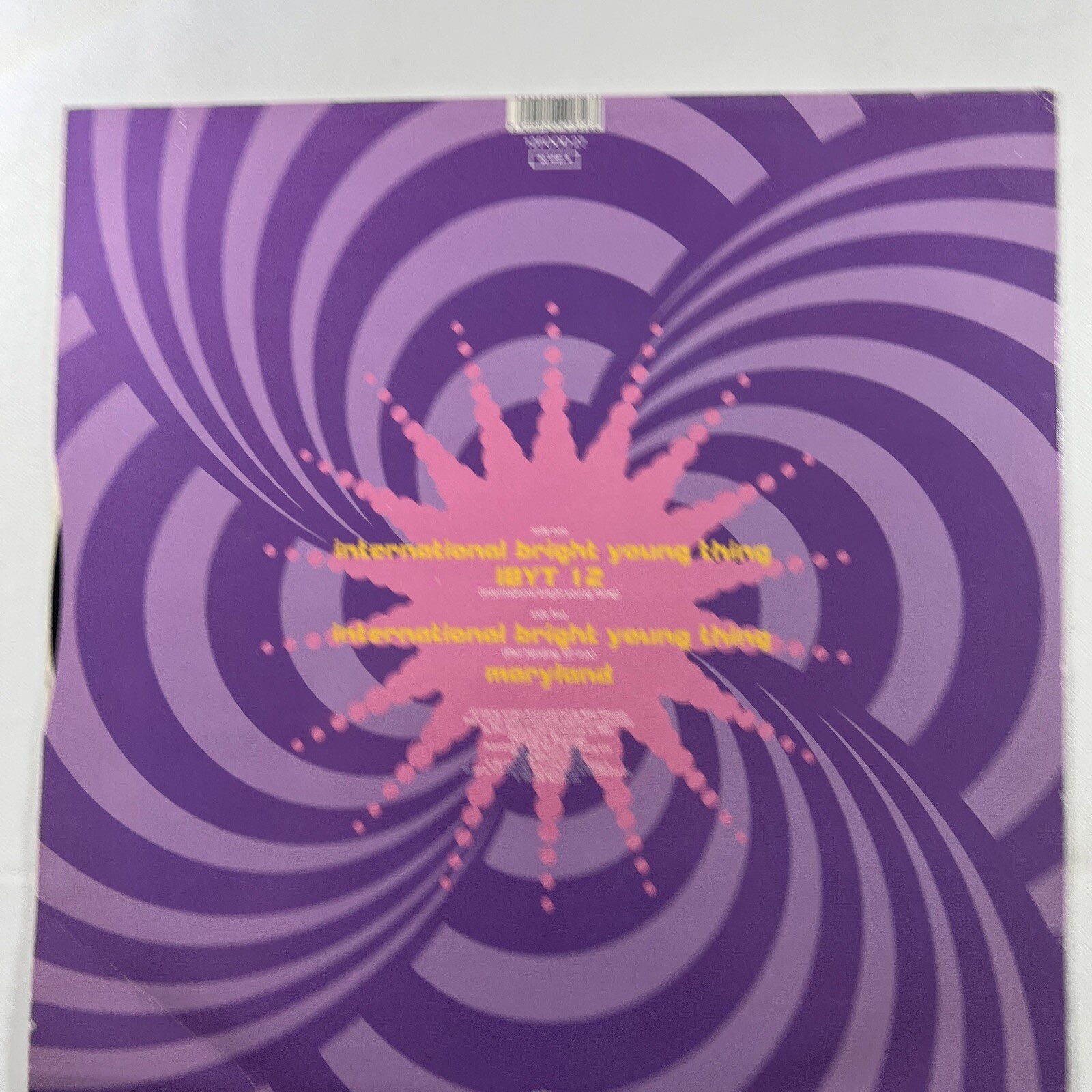 Jesus Jones “International Bright Young Thing” LP/12” Single EMI (VG+) UK - Image 2
