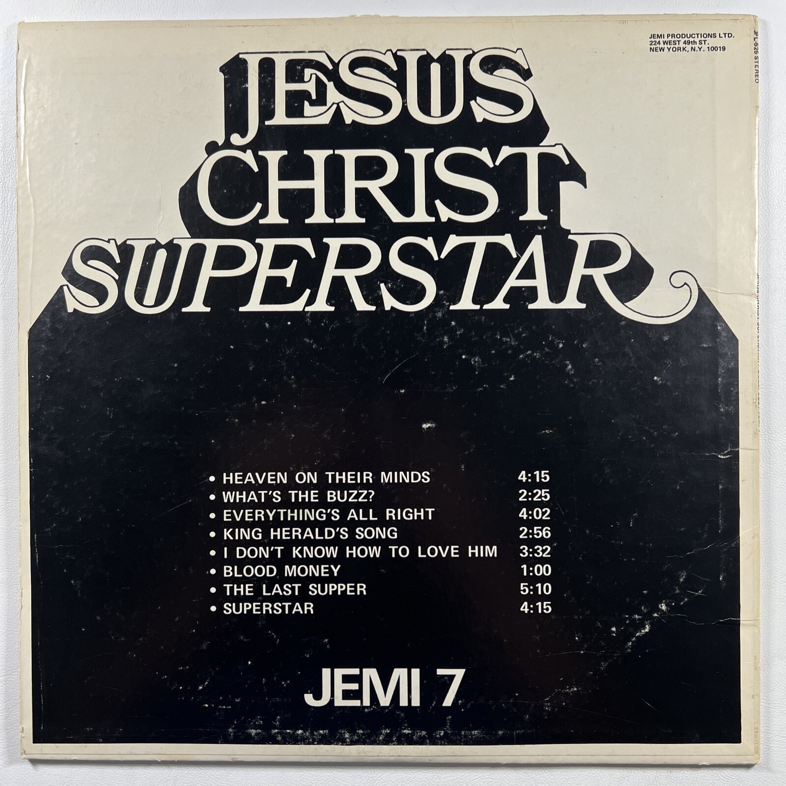 Godspell LP/Jemi 7 JPL-525 (VG+) - Image 2