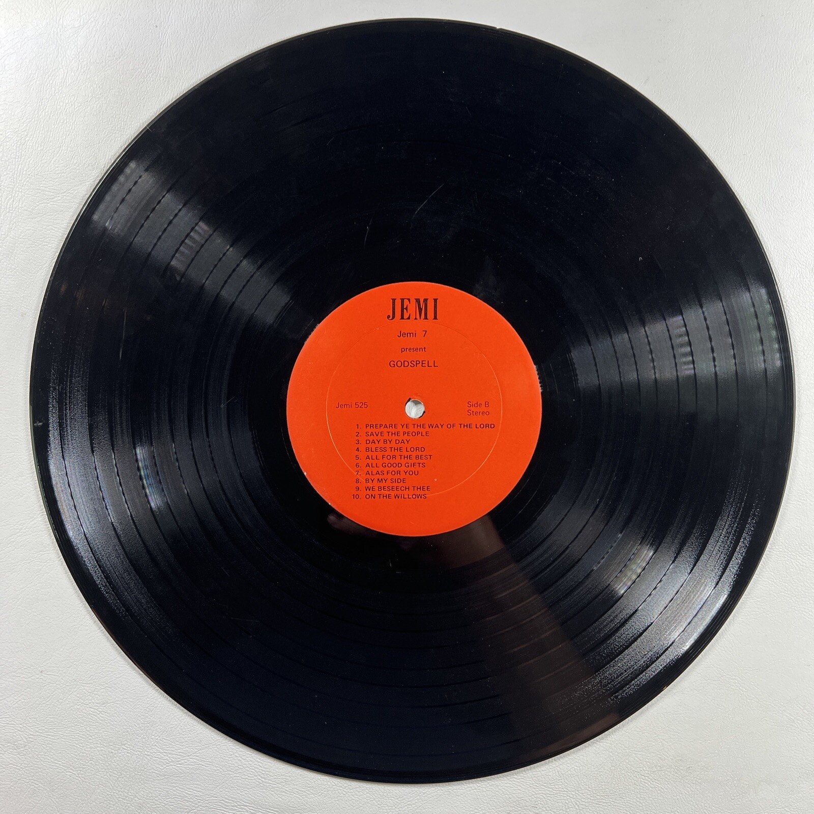 Godspell LP/Jemi 7 JPL-525 (VG+) - Image 5