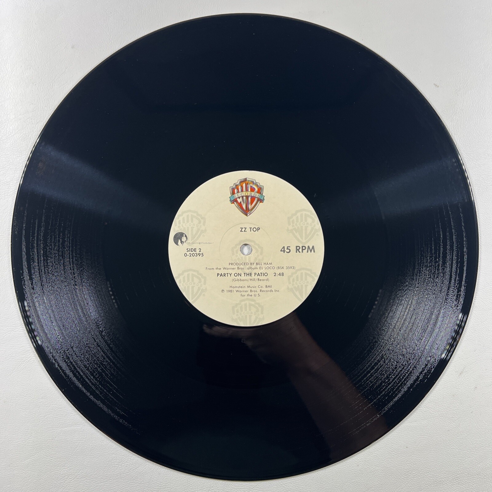 ZZ Top “Sleeping Bag” LP/Maxi-Single 0-20395 WARNER BROS (EX) 1985 Promo - Image 6