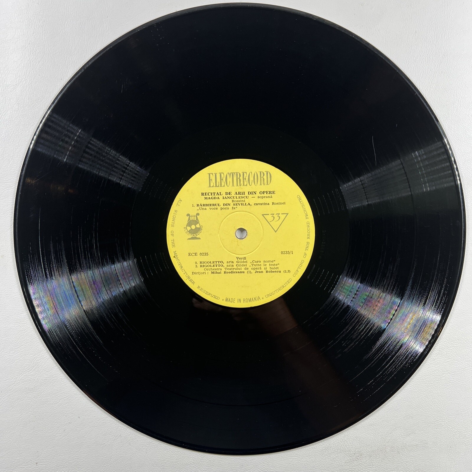 Magda Ianculescu “Arii Din Opere” LP/Electrecord ECE-0235 (VG+) Romania - Image 4