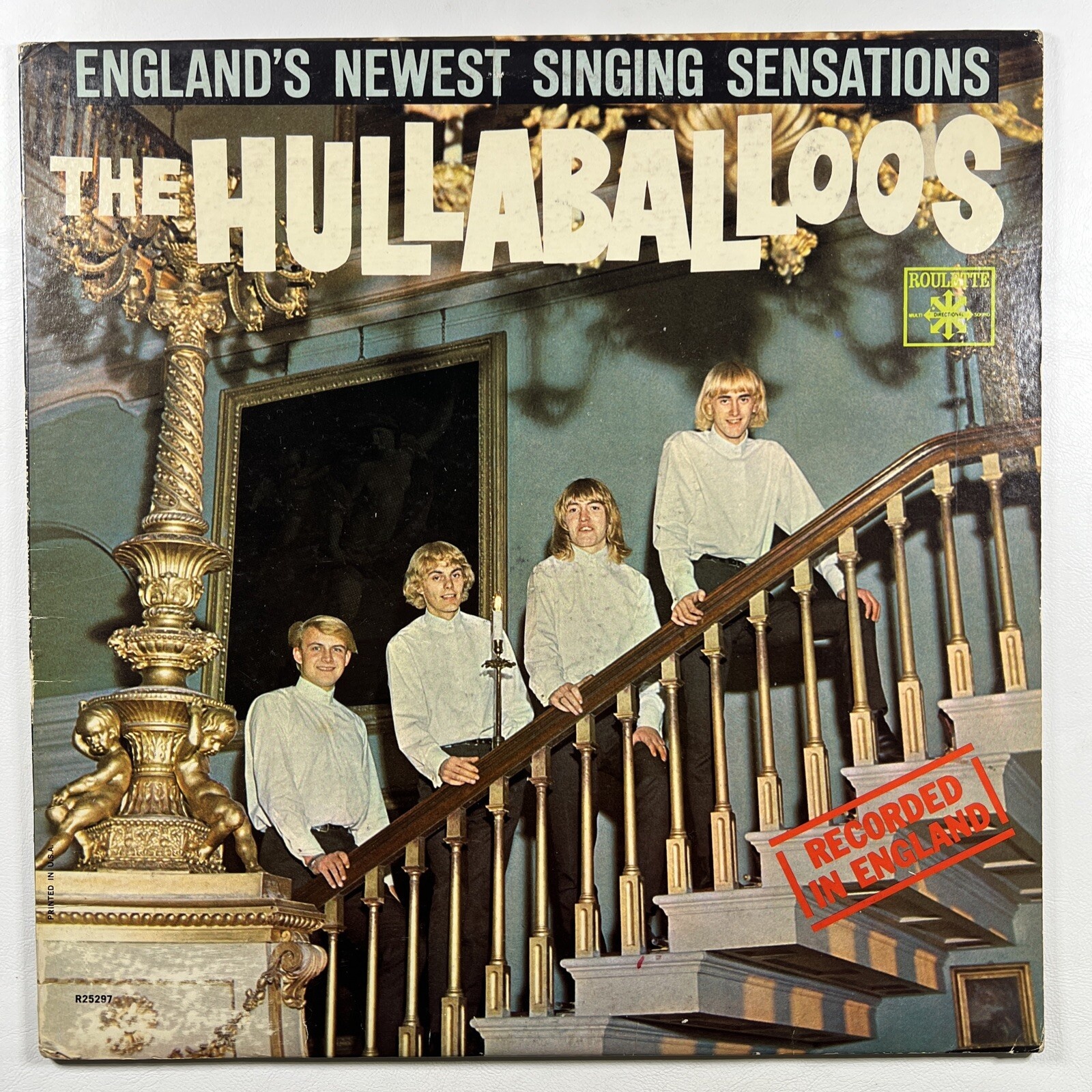 The Hullaballoos “Self-Titled” LP/Roulette R-25297 (VG) 1965 Mono