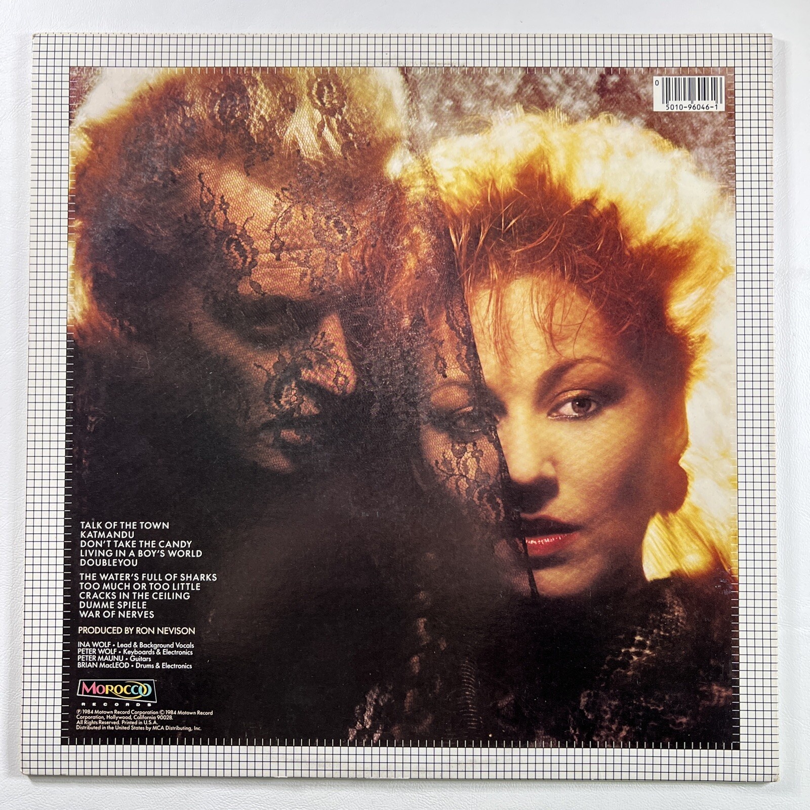 Wolf & Wolf “Self-Titled” LP/Morocco Promo 6046CL (EX) 1984 - Image 3