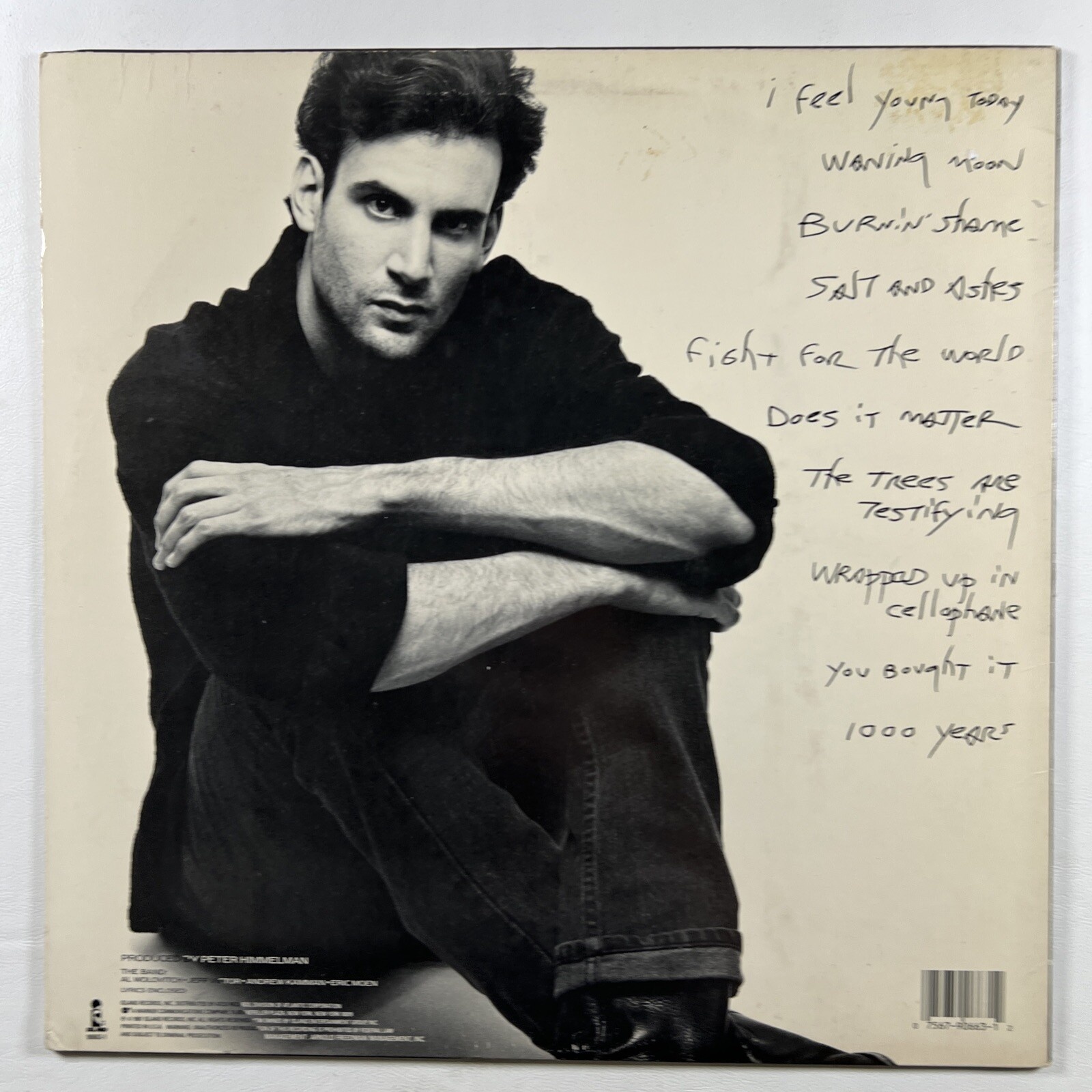 Peter Himmelman “Gematria” LP/Island Records 90663-1 (EX) 1987 - Image 2