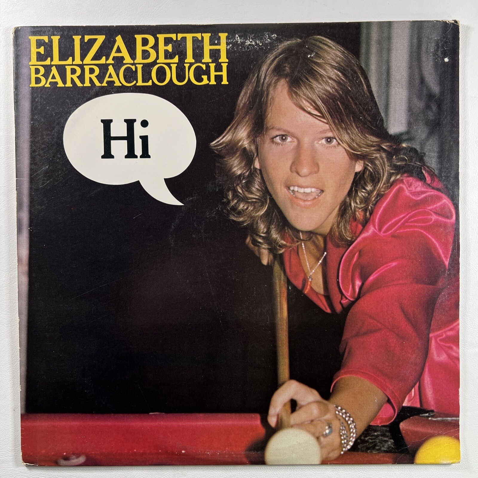 Elizabeth Barraclough “Hi” LP/Bearsville BRK6992 (EX) 1979